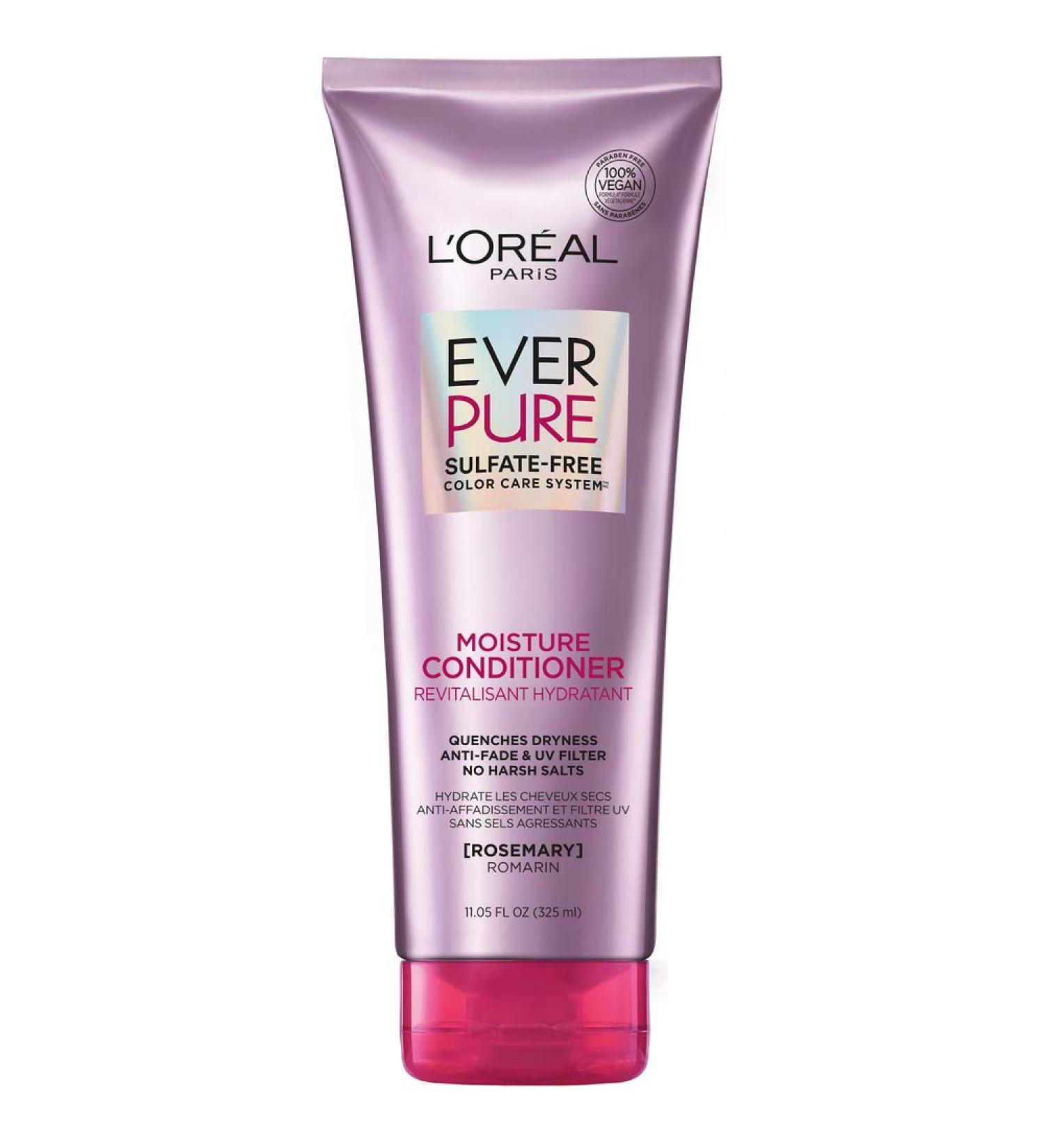L'Oreal Paris EverPure Moisture Conditioner - Rosemary - 11 fl oz - Buy Online on GoSupps.com