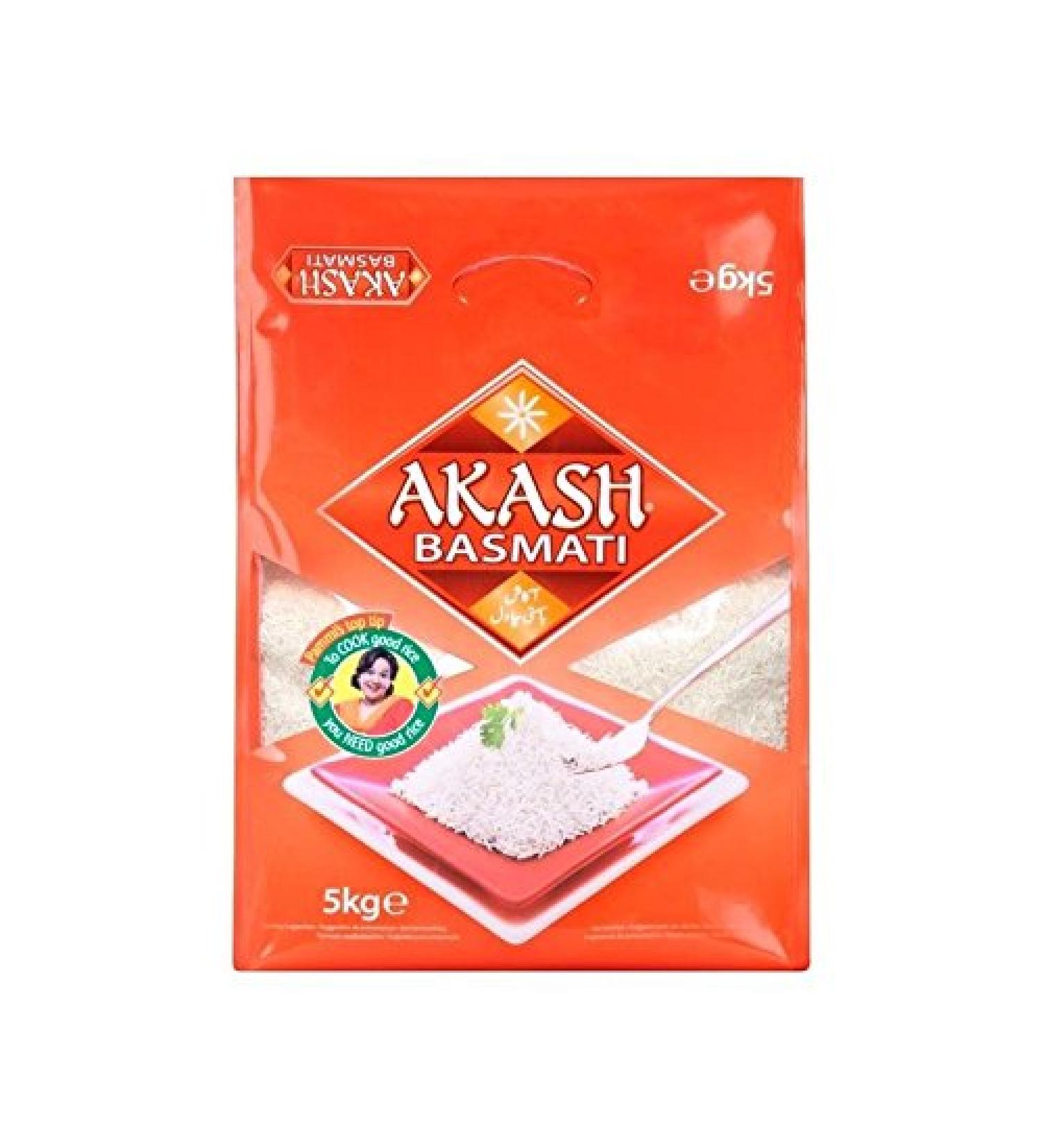Akash Basmati Rice 5 kg - Pack of 4