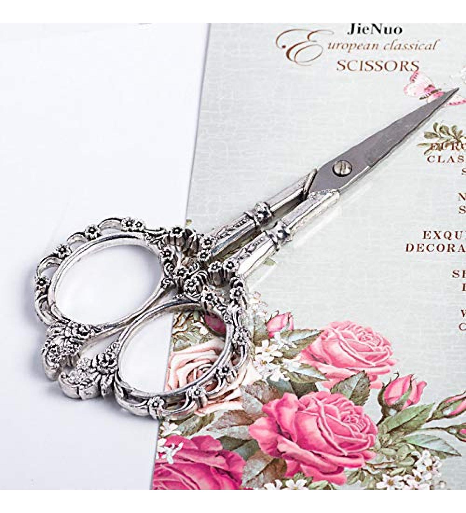 Premium Silver Manicure Scissors - Multi-Purpose Stainless Steel Nail & Beauty Grooming Kit - Buy Online on GoSupps.com