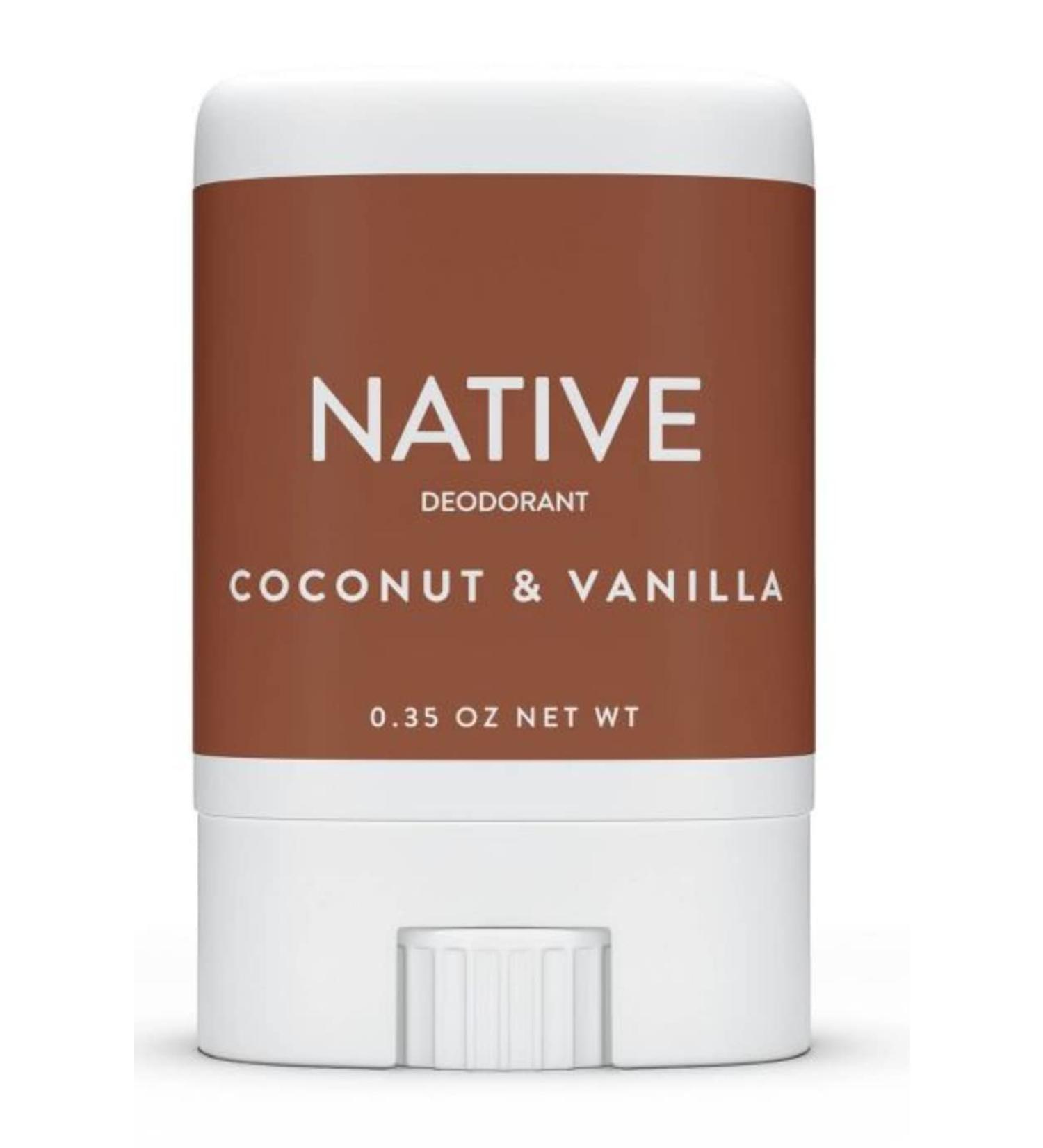Native Coconut & Vanilla Deodorant Mini 2Pack - 0.35oz | Long-Lasting Odor Protection - Buy Online on GoSupps.com