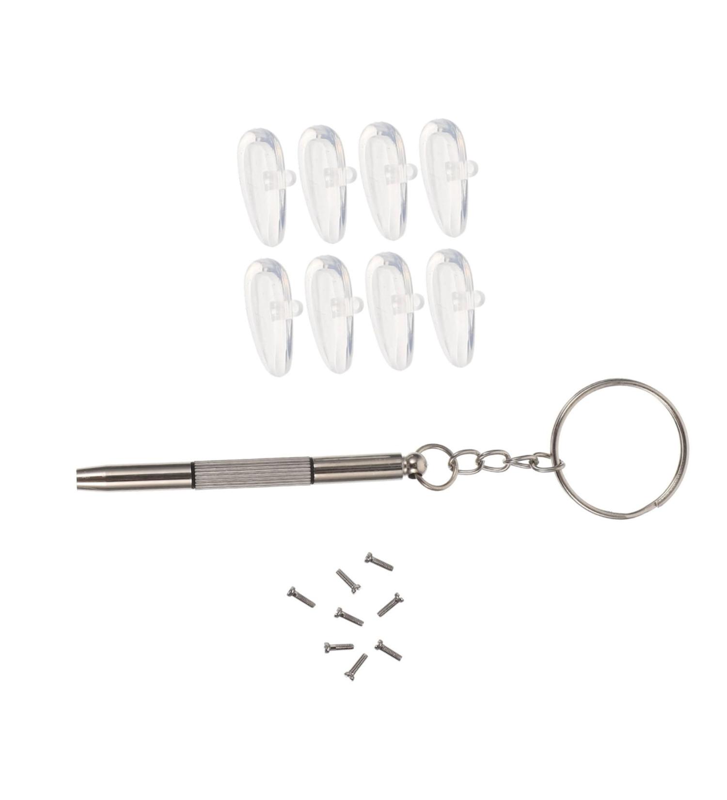 Buy Healeved Sunglasses Repair Tool Set - Silicone Nose Pads & Mini Stainless Steel Accessories for Easy Repairs | International Shipping Available - Buy Online on GoSupps.com