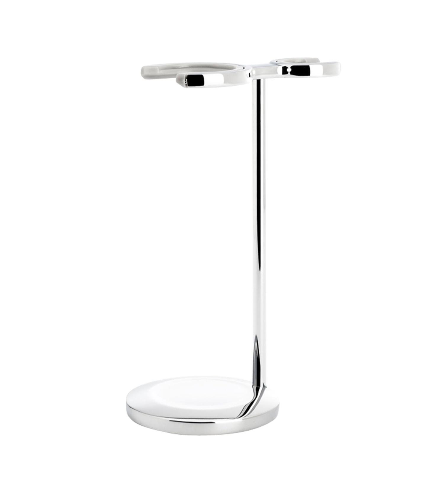 M HLE Vivo Series Chrome-Plated Shaving Set Holder | Premium Quality for an Elegant Shave - Buy Online on GoSupps.com