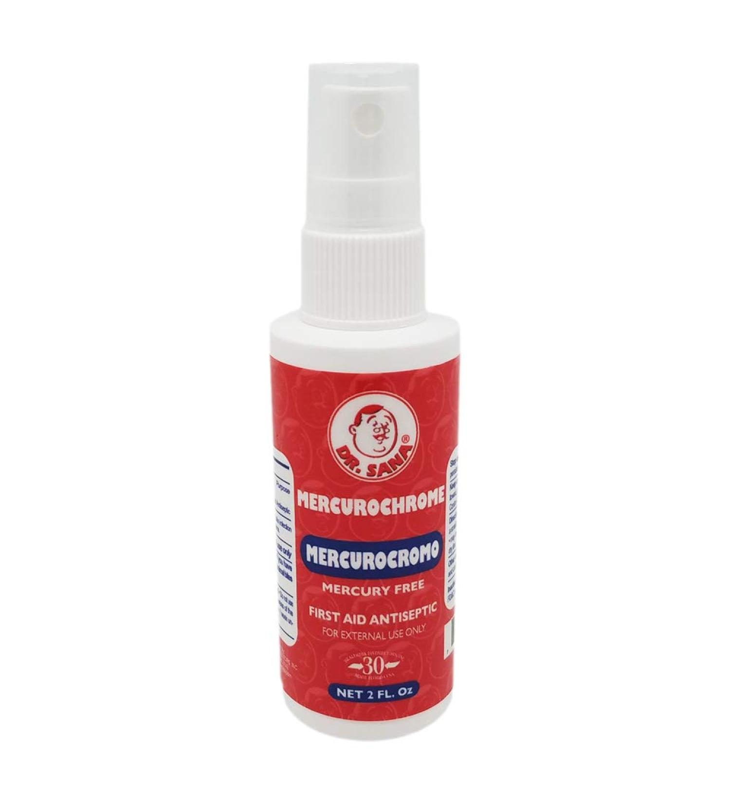 Dr Sana Mercurochrome Antiseptic Spray - First Aid Essential - Buy Online on GoSupps.com