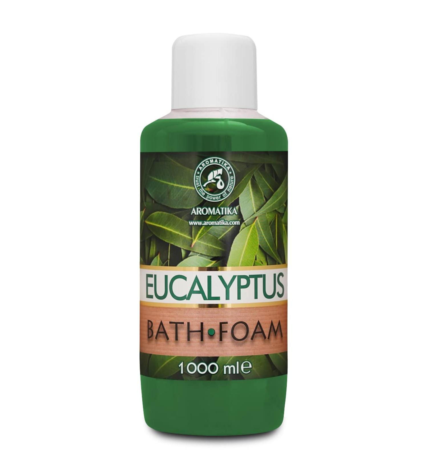 Buy Eucalyptus Essential Oil Bath Foam - 34 Fl Oz | Relaxing Aromatherapy for Good Sleep & Spa Experience - Buy Online on GoSupps.com