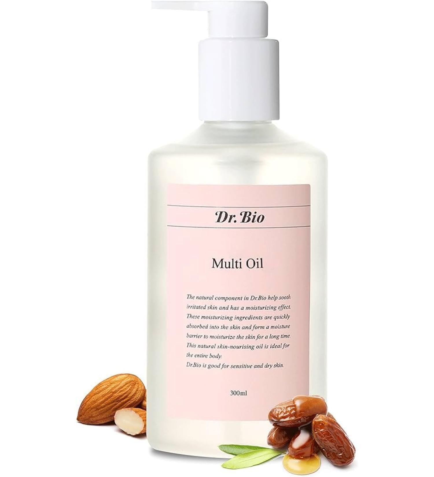 Dr. Bio Sensitive Repair Multi Oil | 8.45oz Hydrating & Soothing Oil for Face Body & Bath | Lightweight Vegan Korean Skin Care - Buy Online on GoSupps.com