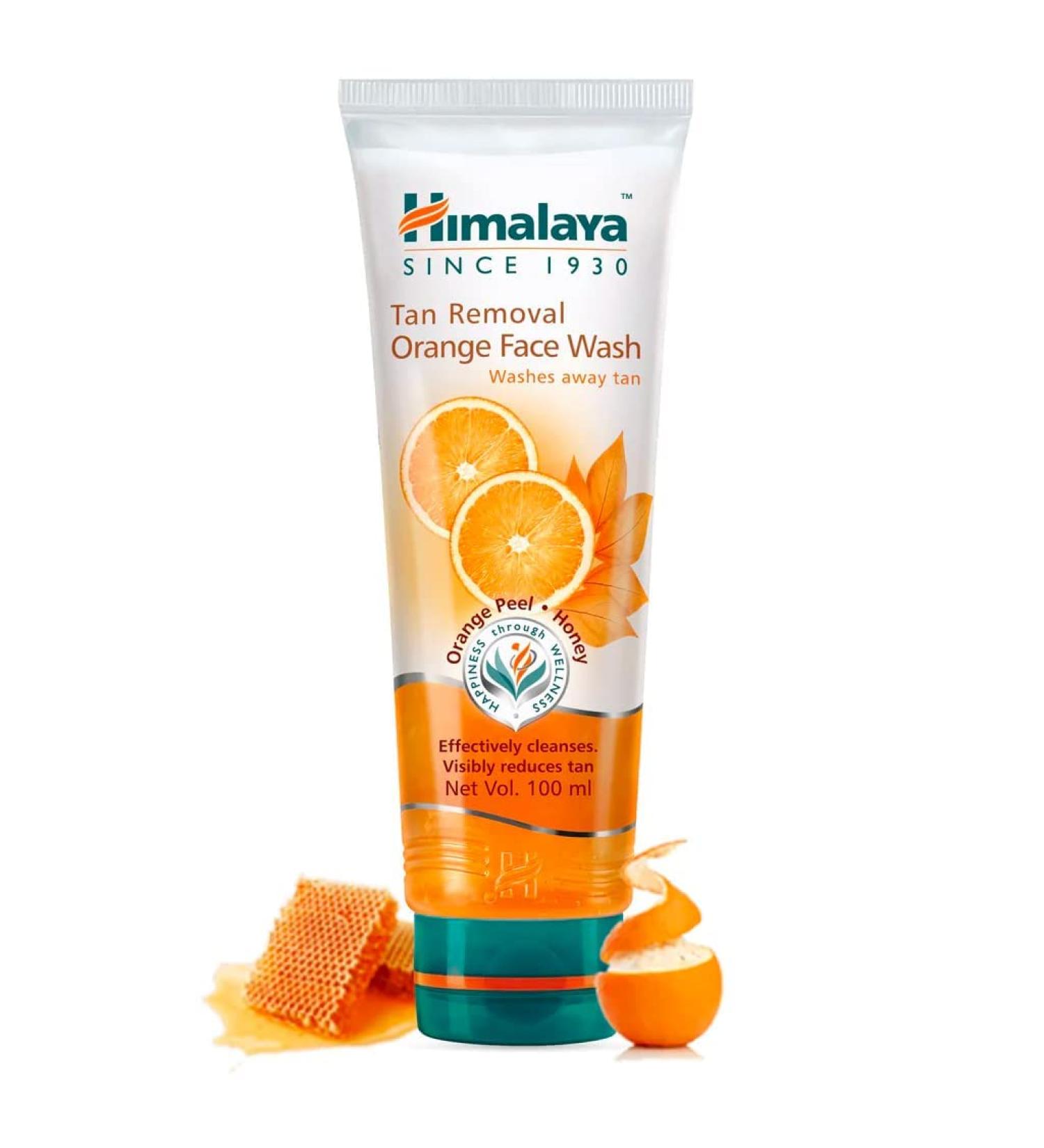 H.ima-laya Tan Removal Orange Face Wash 100ml