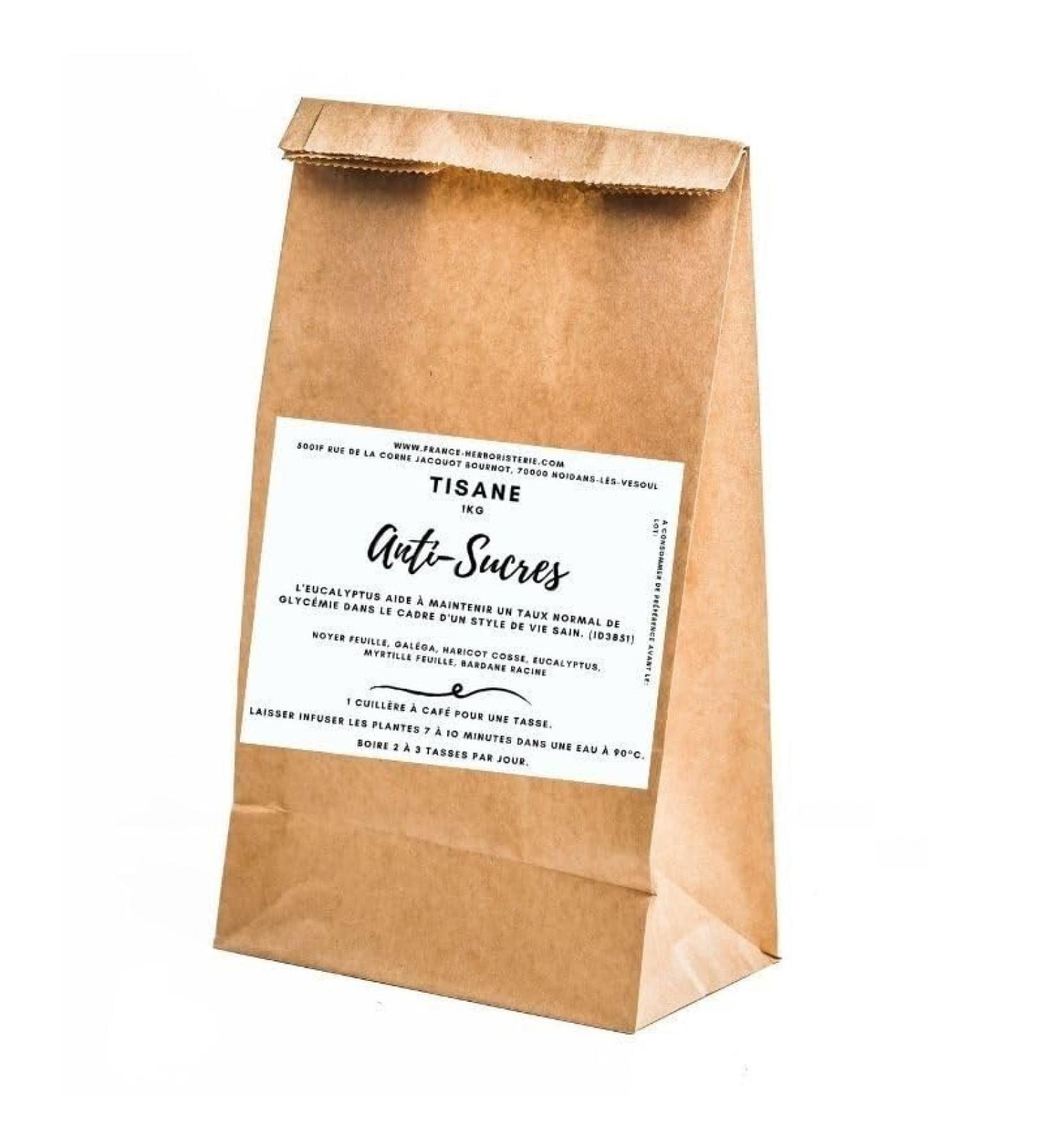 TISANE '''' anti-sucres '''' paquet de 1Kg - Buy Online on GoSupps.com