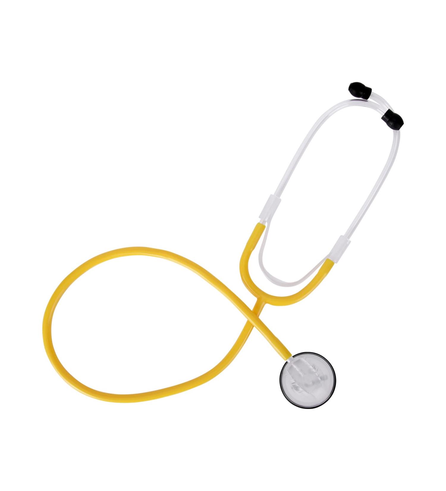 Buy TK-1 Professional MR Safe Stethoscope - Dual Frequency in Lemon Yellow | International Shipping Available - Buy Online on GoSupps.com