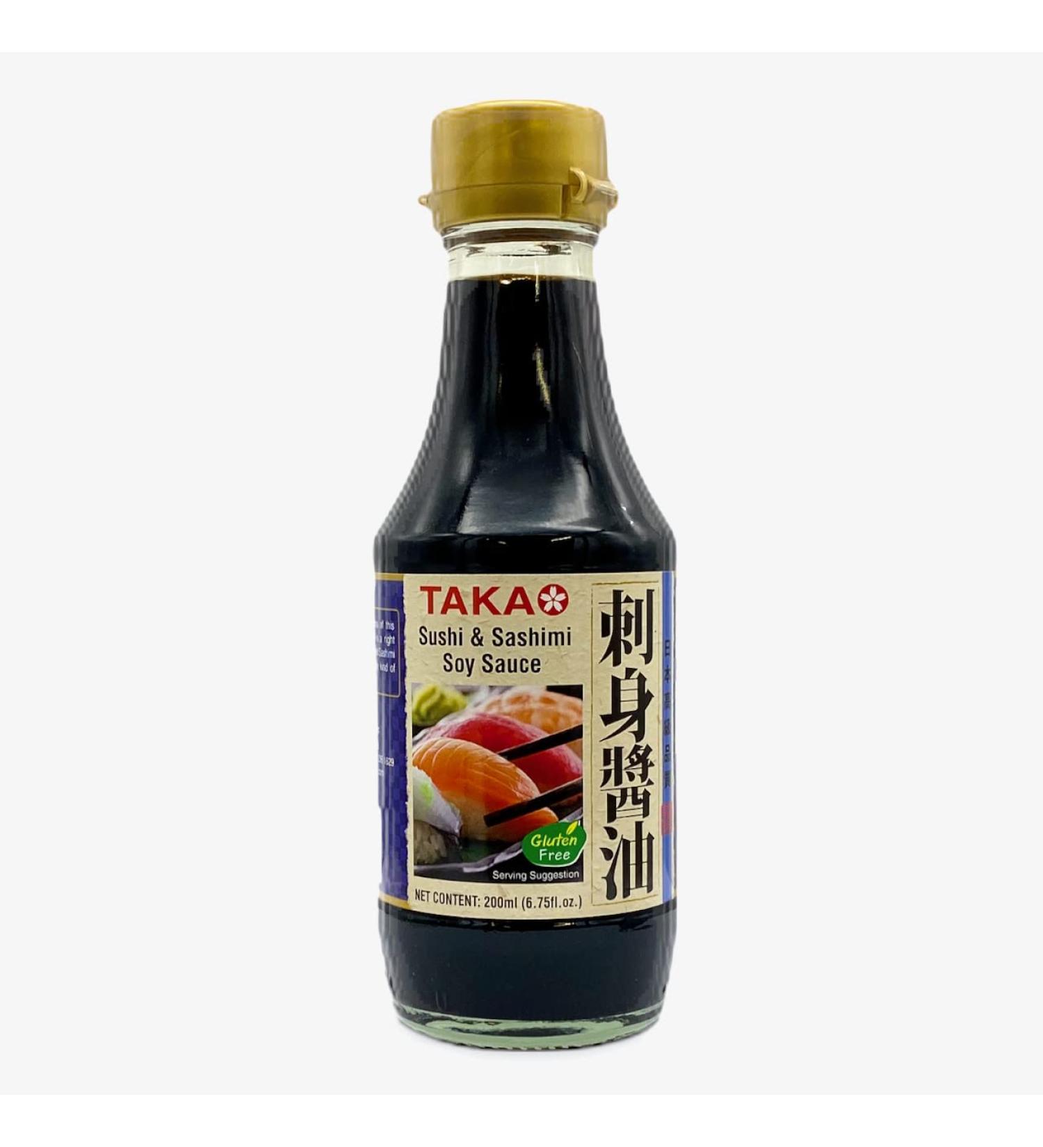 Takao Japanese Soy Sauce for Sushi & Sashimi 200ml