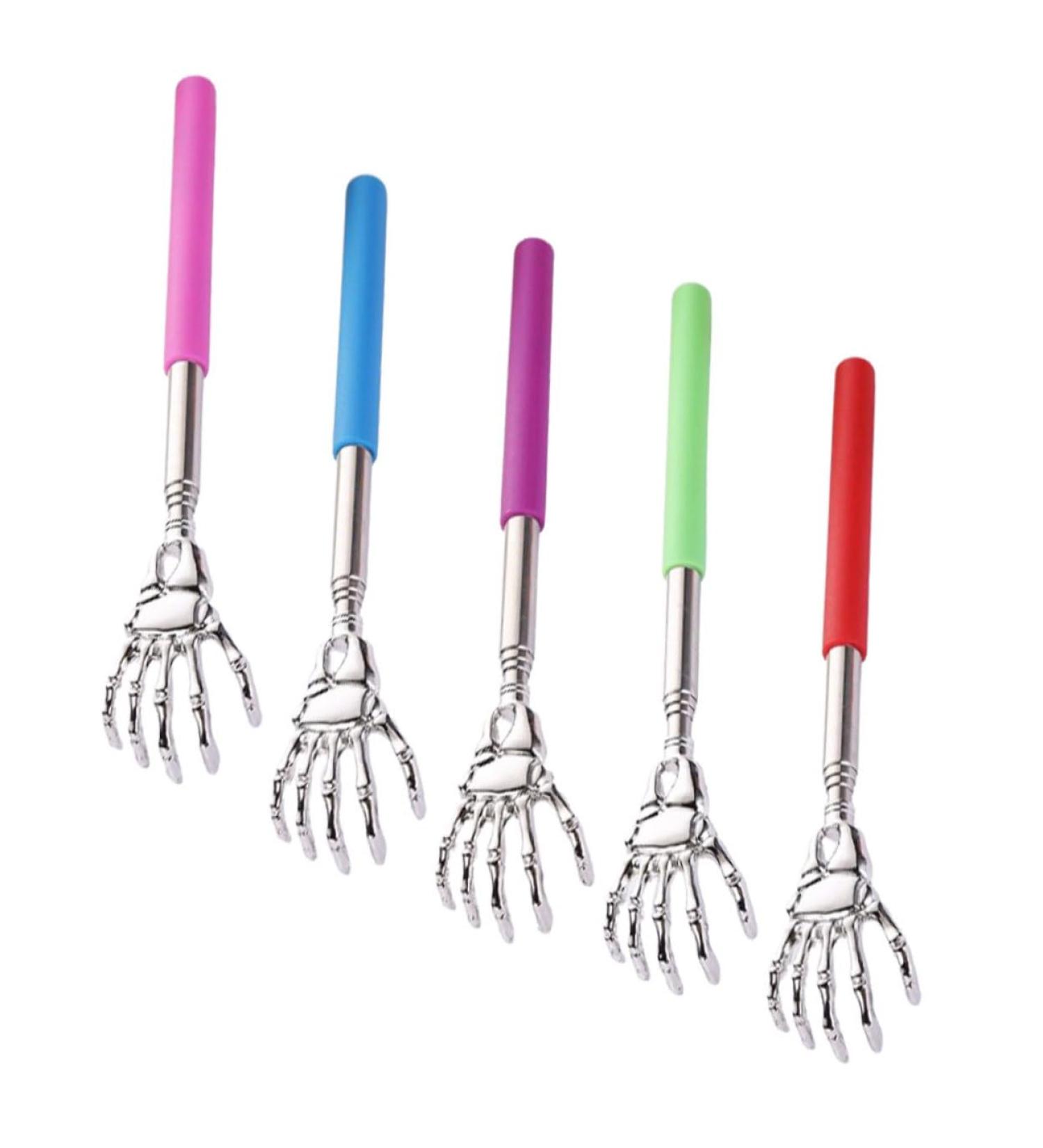 Shop Hapinary 5-in-1 Tickle Scraper & Shoulder Massager - Long Handle Body Scratch Tool for Adults - Best Multifunctional Back Scratcher - Buy Online on GoSupps.com