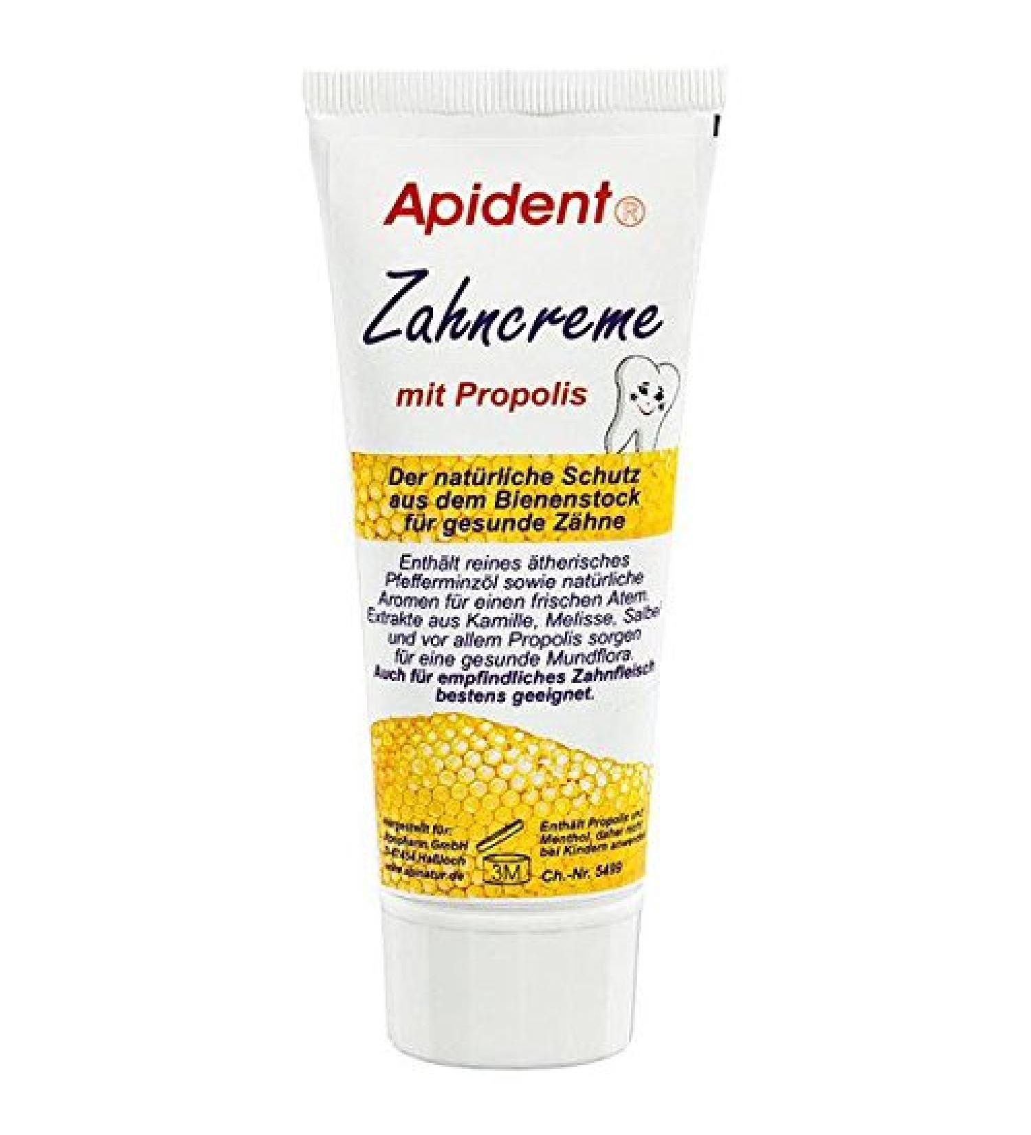 Apident toothpaste with propolis and herbal extracts 75ml