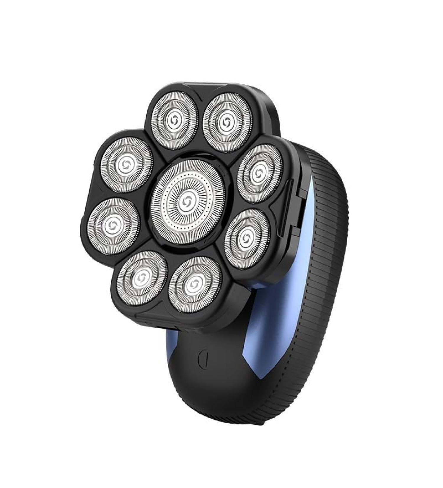 Buy 6 in 1 Electric Head Shaver for Men - 9D Floating Waterproof Razor & USB Charging Trimmer Kits - Buy Online on GoSupps.com