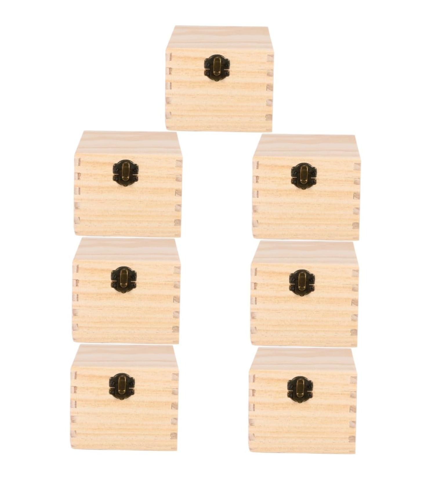 Shop Minkissy Essential Oil Storage Boxes - Decorative Wooden Containers for Jewelry & Diffusers | Small Organizers - Buy Online on GoSupps.com