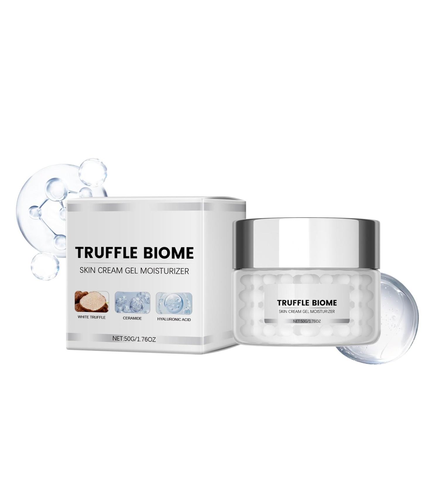 ARANYA Truffle Biome Anti-Aging Face Cream Gel with Hyaluronic Acid Ceramide EOS Day and Night Moisturizer for Wrinkle Reduction Skin Tightening and Deep Hydration - Buy Online on GoSupps.com
