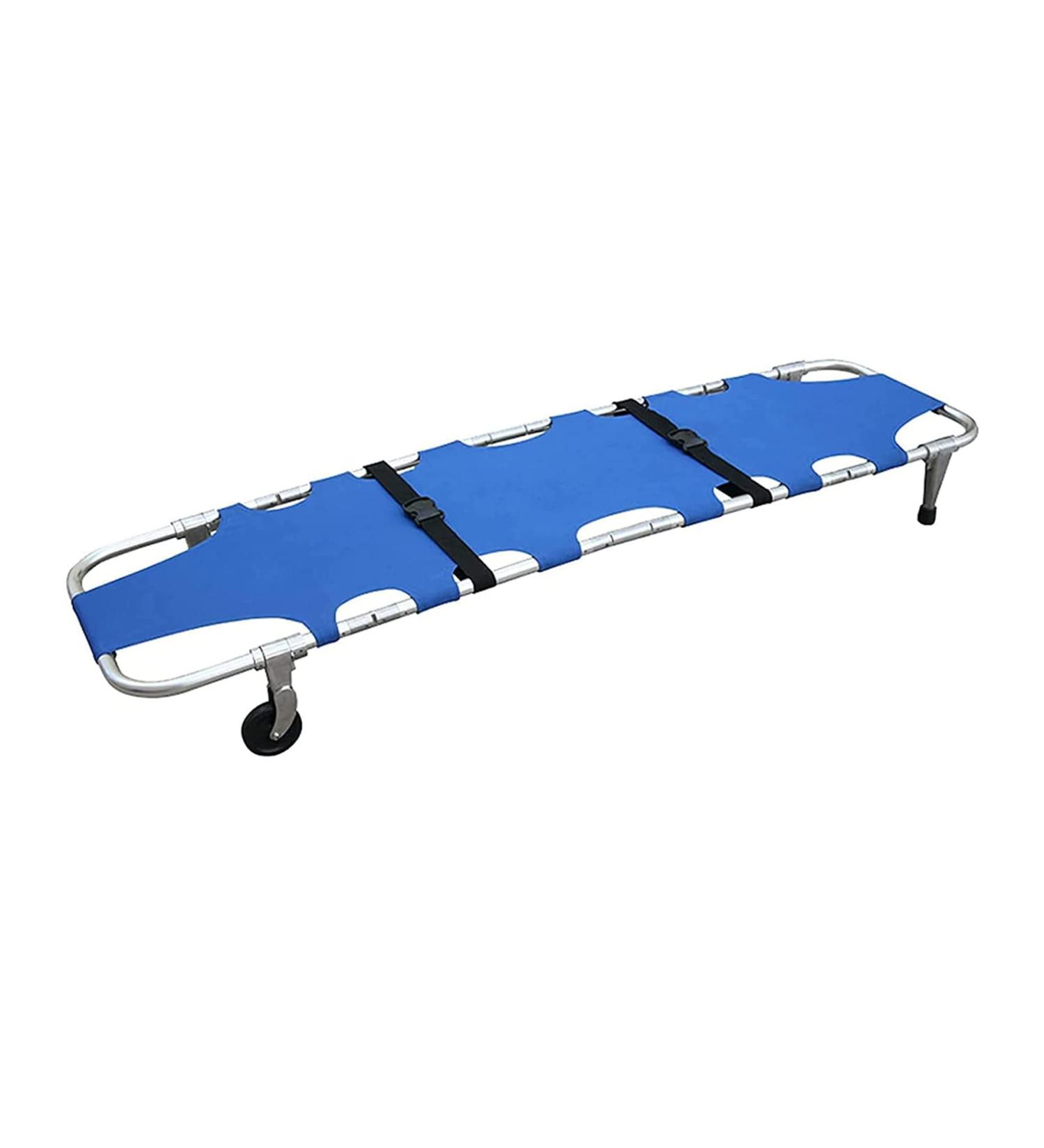 Patient Transport Emergency Stretcher Multi-Function Folding Flat Stretcher Portable Aluminum Alloy Rescue Back Stretcher Bed for Families - Buy Online on GoSupps.com