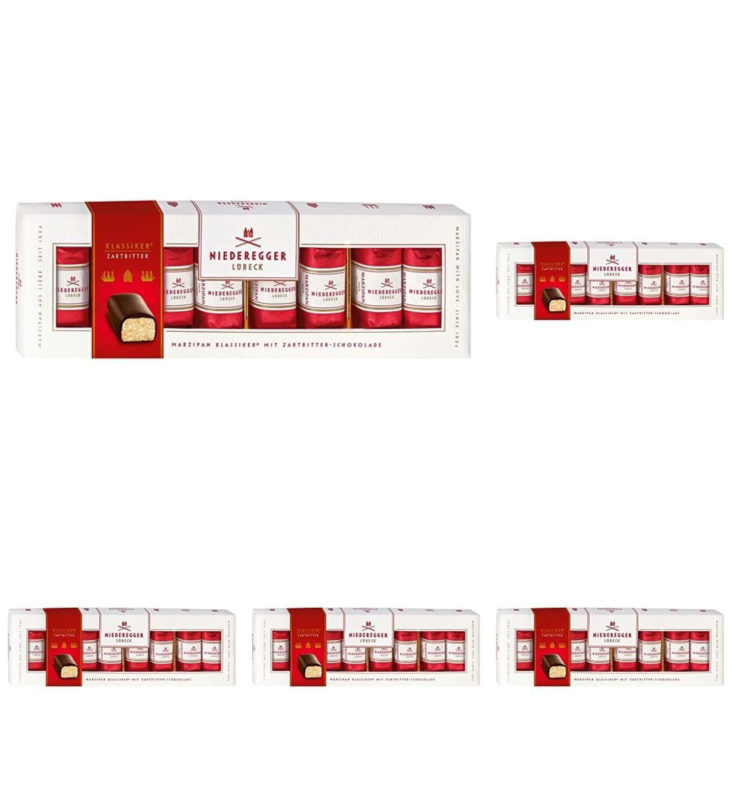 Niederegger Marzipan Classics - 100g Pack of 5 | Premium German Marzipan for International Shipping - Buy Online on GoSupps.com