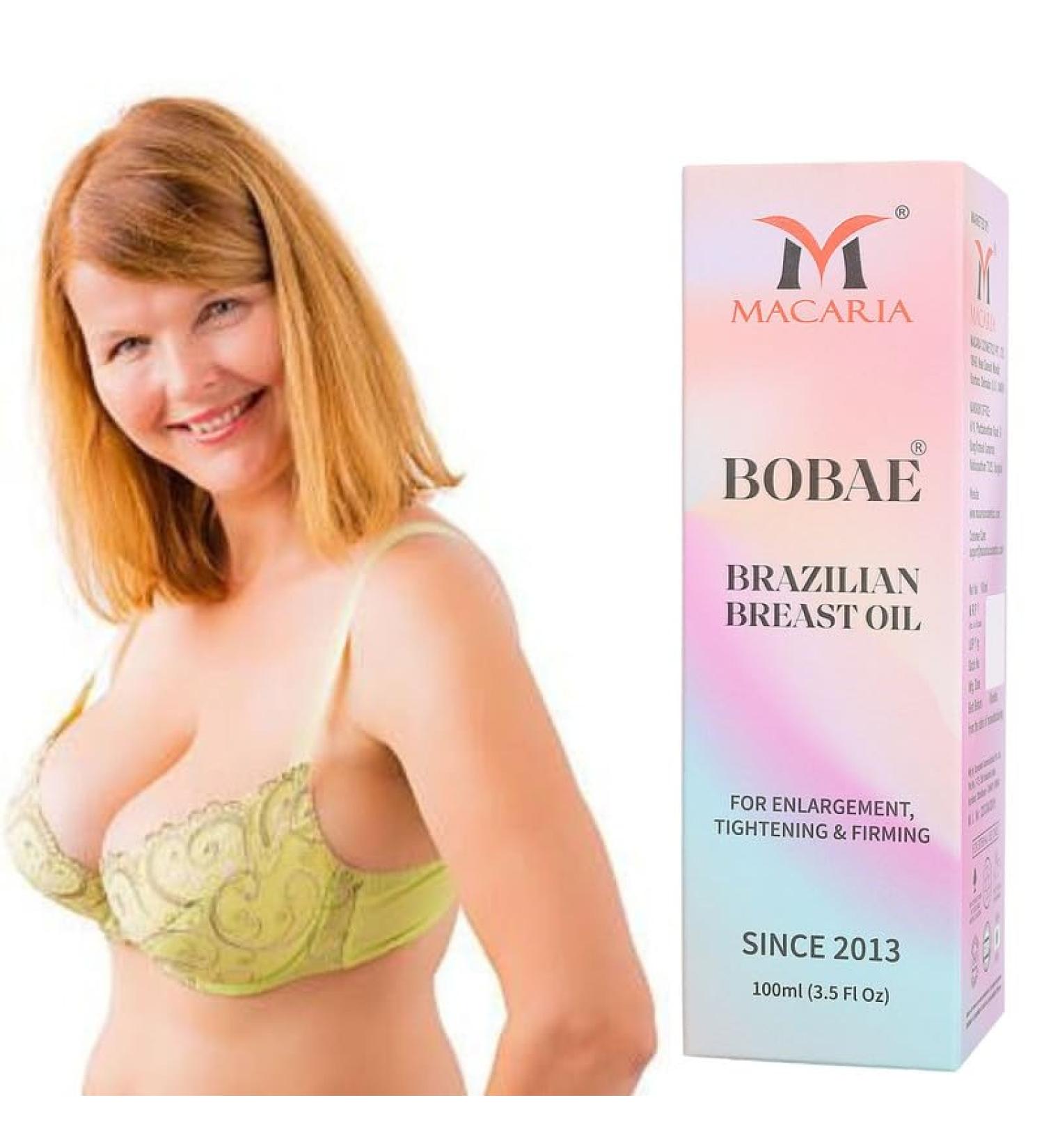  MACARIA Breast Oil for Breast Enlargement & Enhancement Oil helps in women get Model Like Figure - Buy Online on GoSupps.com