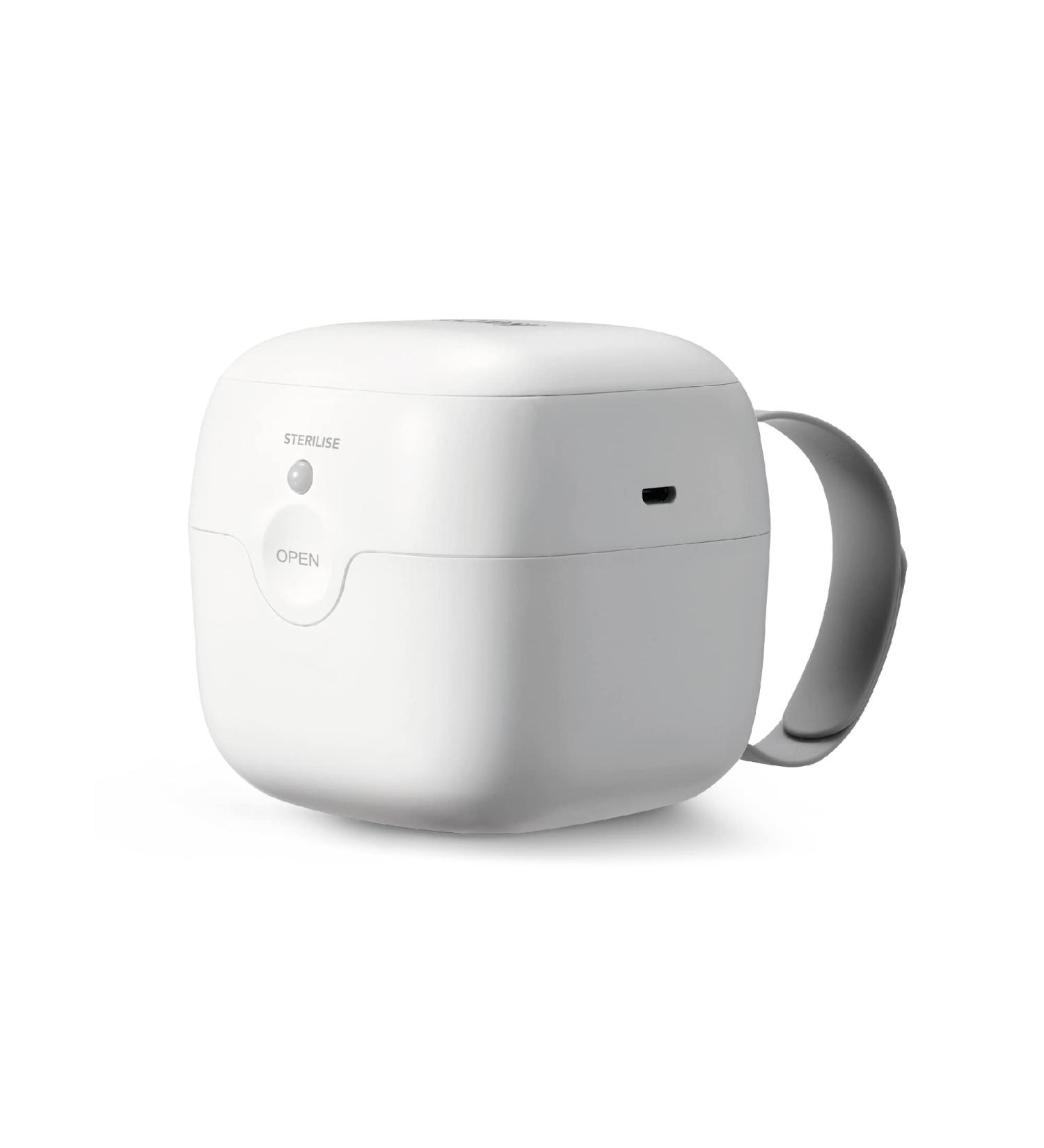 Nuby UV Dummy Steriliser No Water Chemicals Cooling or Drying Required. Kills 99.9% of Germs 2021 Version - Buy Online on GoSupps.com