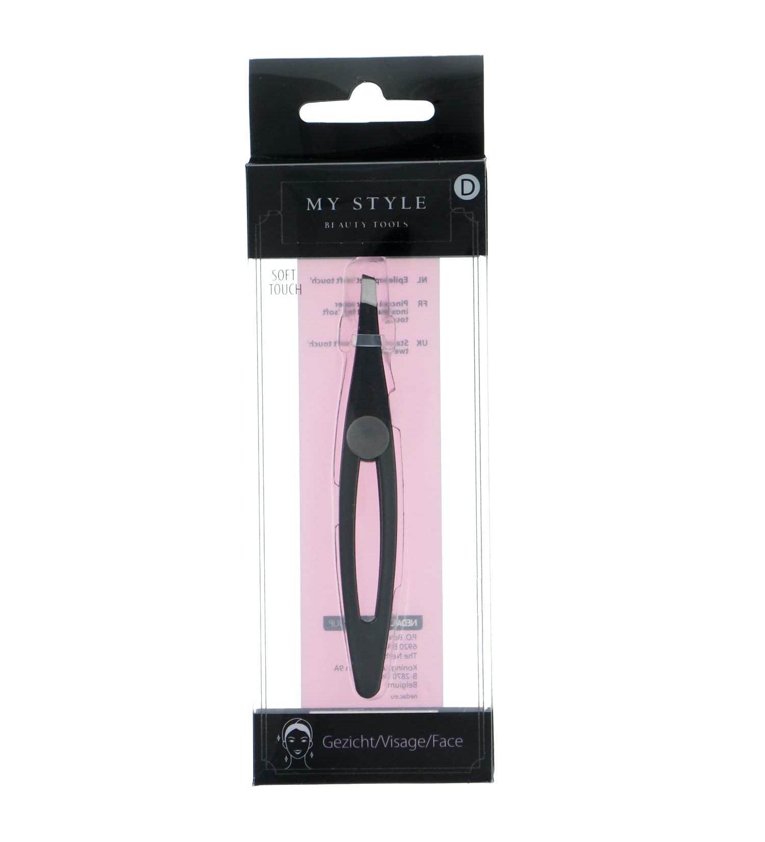 My Style epilator tweezers Soft Touch made of stainless steel