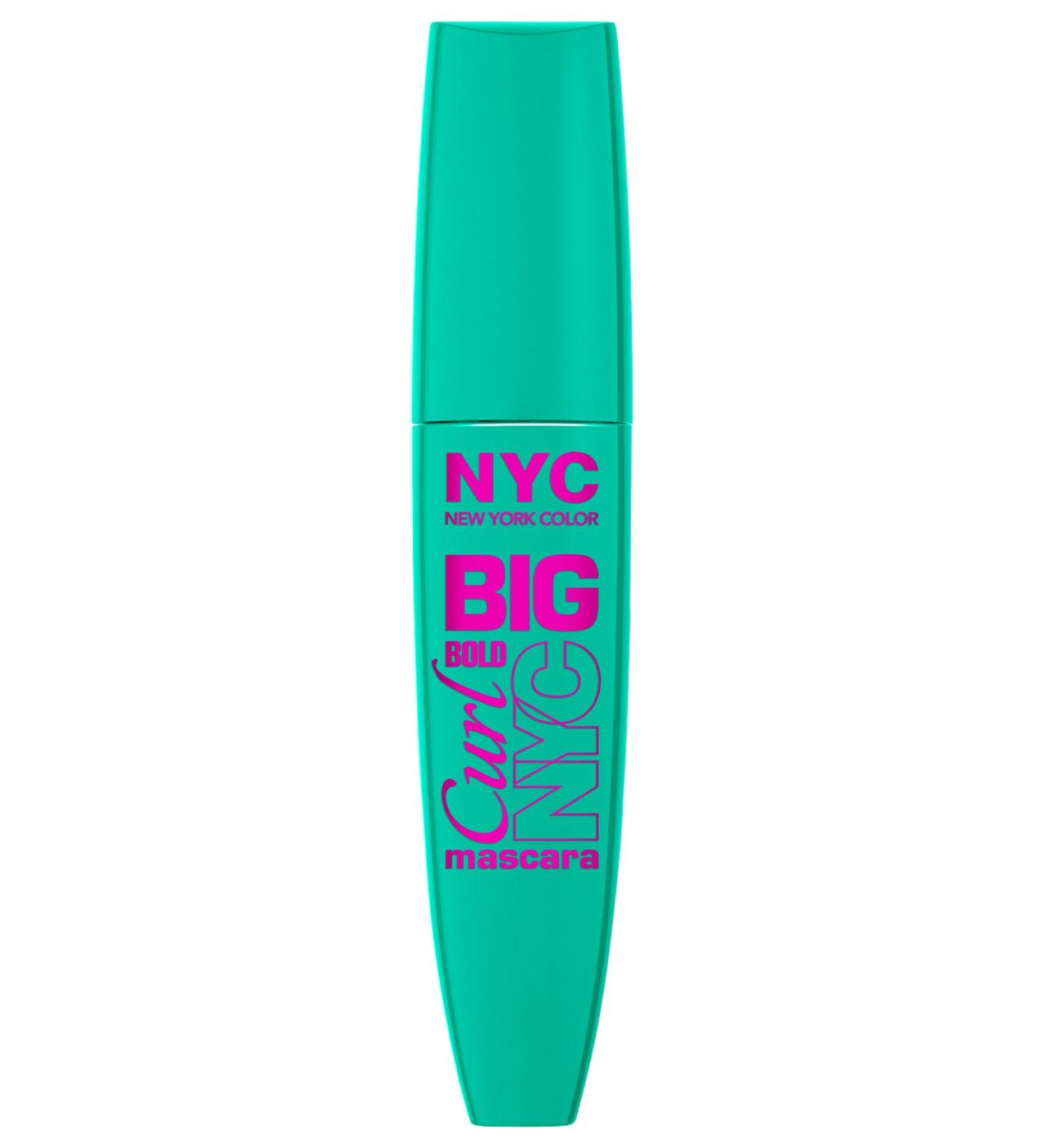 N.Y.C. New York Color Big Bold Curl Mascara  Extreme Black  0.40 Fluid Ounce