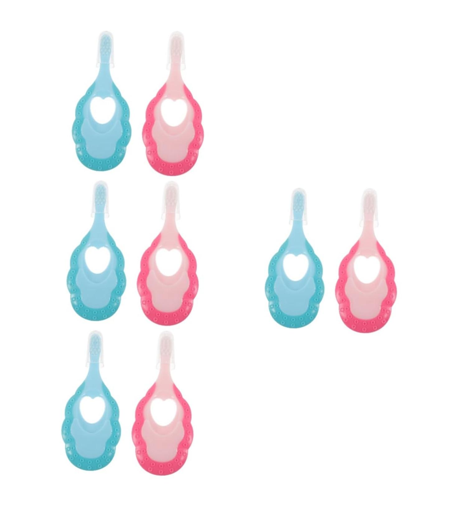 Beaupretty 8-Piece Baby Toothbrush Set | Portable Travel & Massage Accessories for Children - Buy Online on GoSupps.com