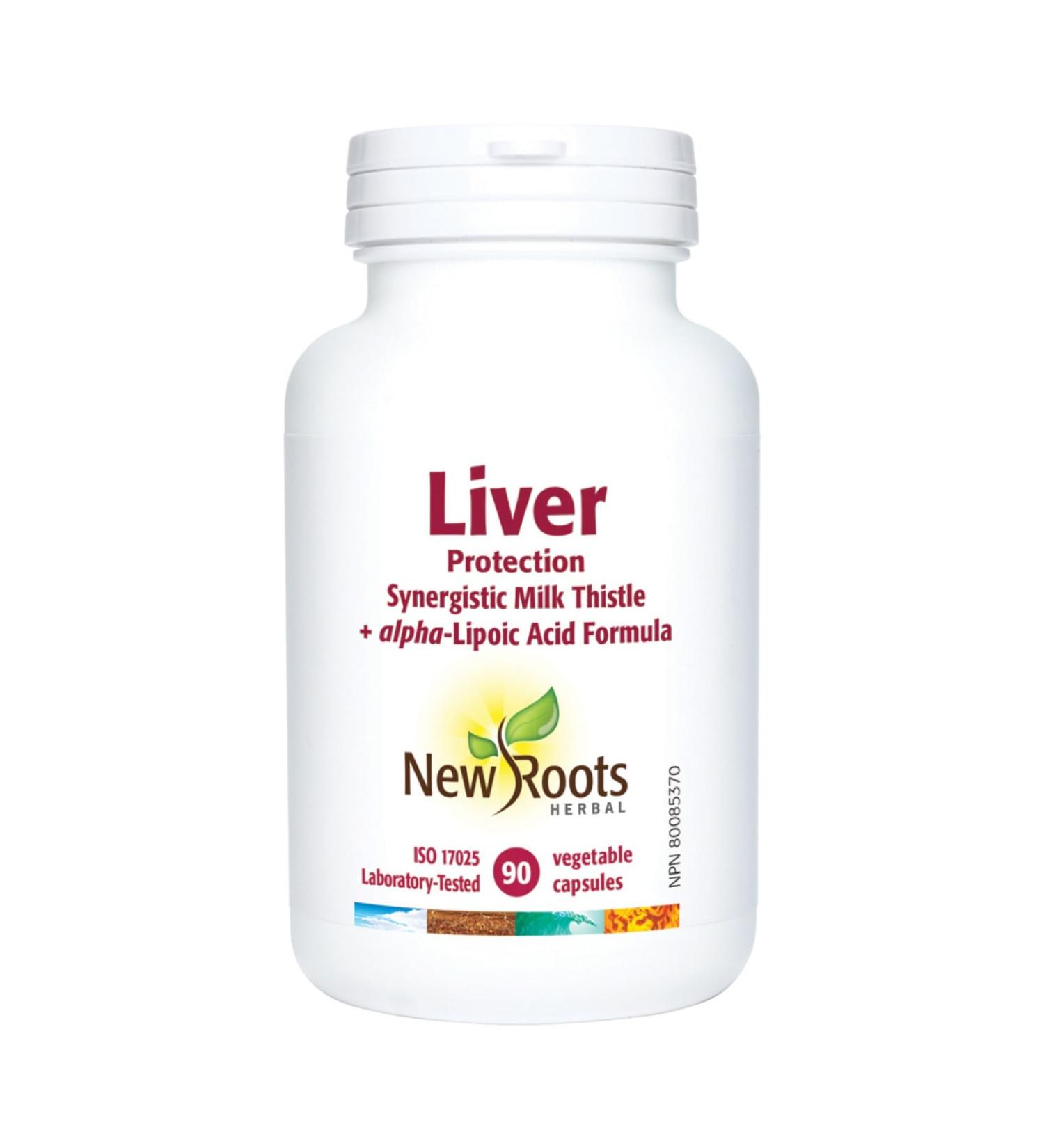 Liver Milk Thistle+ (90Capsules) Brand: NewRoots Herbal - Buy Online on GoSupps.com