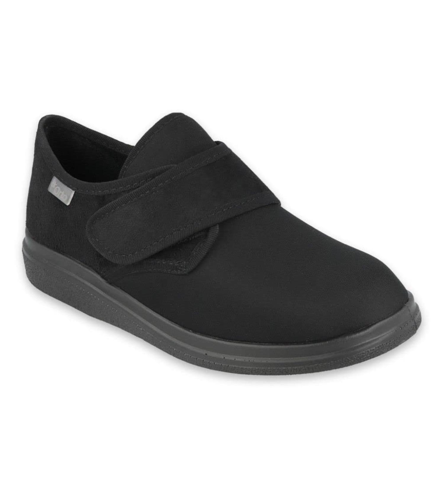 Buy Dr Orto Women's & Men's Adjustable Width Orthopedic Velcro Shoes - Black EU Sizes 36-48 - Buy Online on GoSupps.com