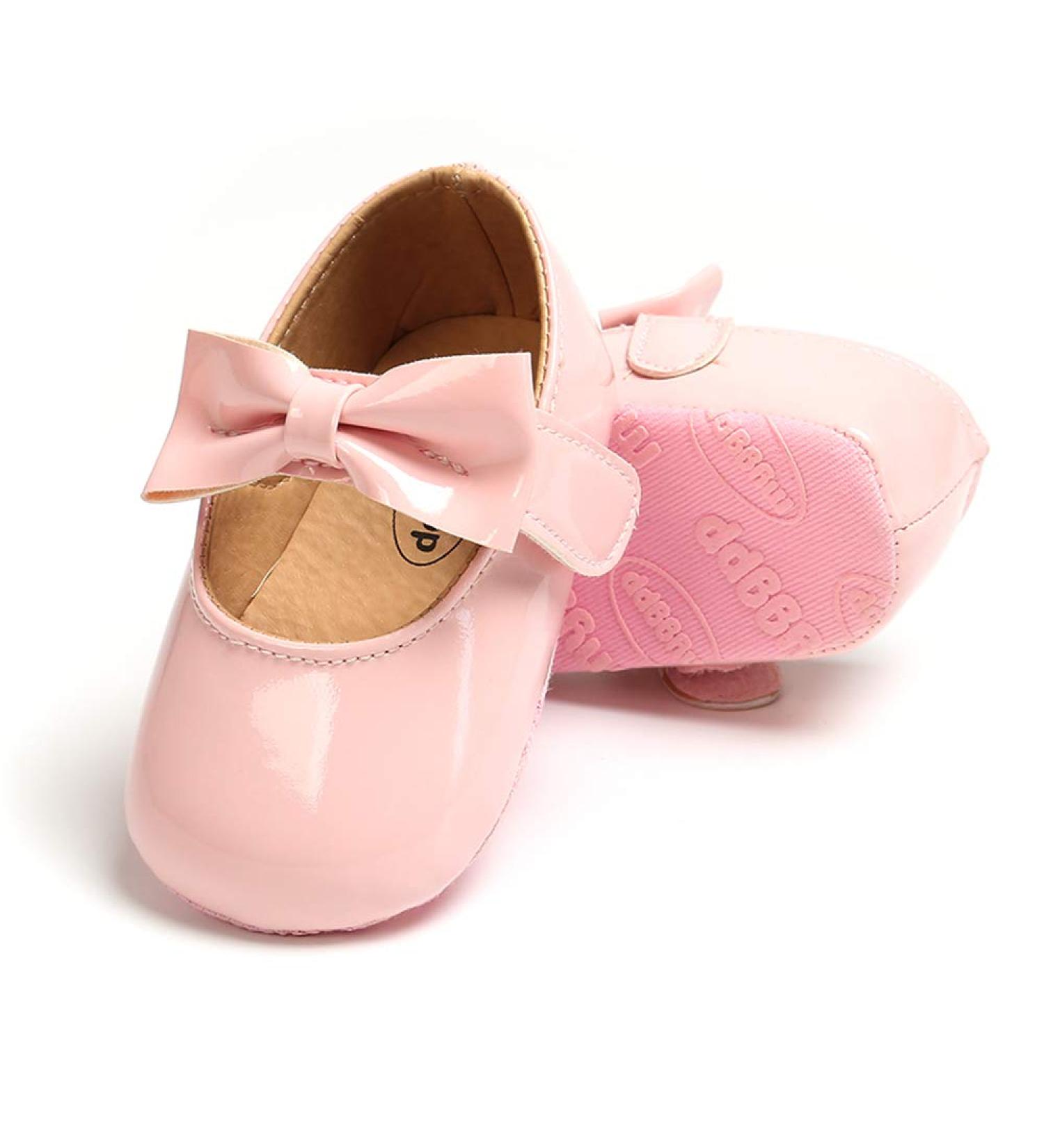 RVROVIC Baby Girl Moccasins: Princess Sparkly Soft Sole Shoes (12-18 Months, Pink) - Buy Online on GoSupps.com