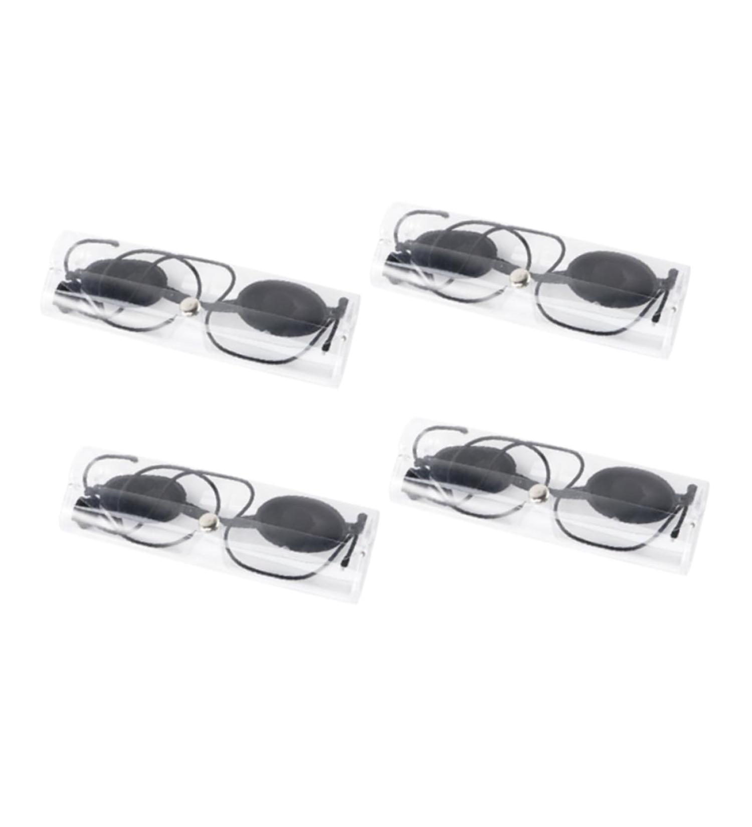 Angoily 4 Sets Beauty Mask Protective for Protection Protective Eyewear Protection Eye Protector Silica Gel Full - Buy Online on GoSupps.com