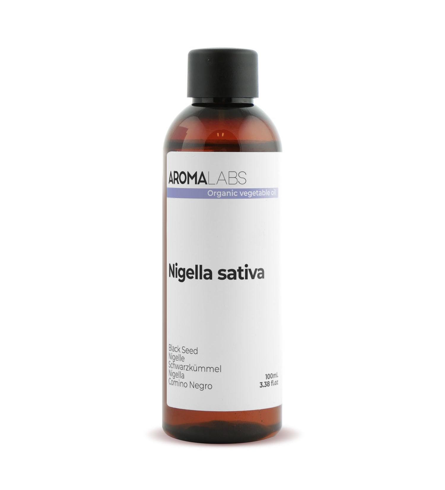 Aroma Labs - Organic Nigella - Virgin and AB Certified Vegetable Oil - 100 mL - Buy Online on GoSupps.com