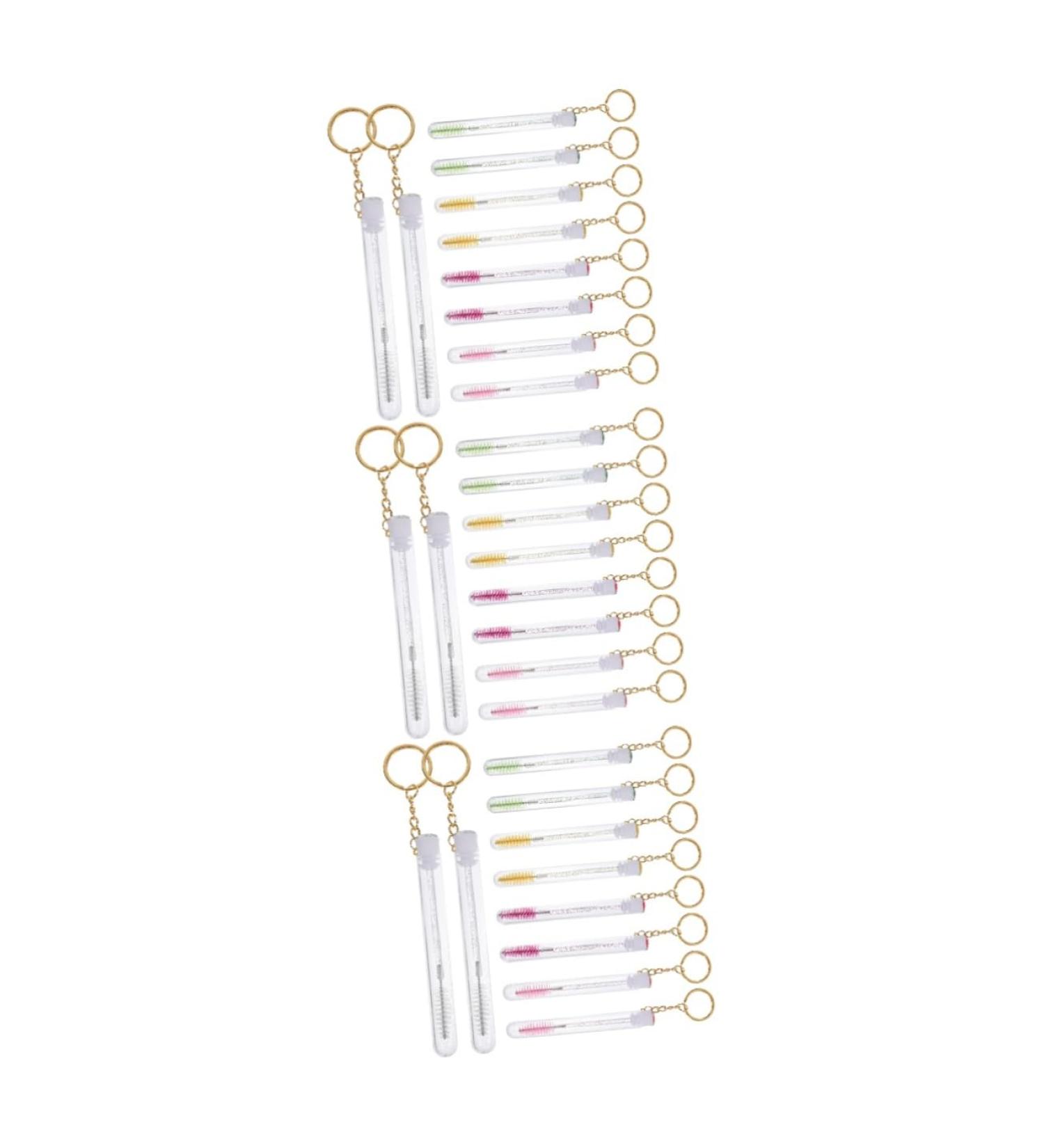 FOMIYES 30 pcs with Girl Makeup Mascara Wand Eyelash Diamond Tubes Mascarades Women for Test Crystal 11.2x1cmx3pcs Assorted Colorx3pcs - Buy Online on GoSupps.com