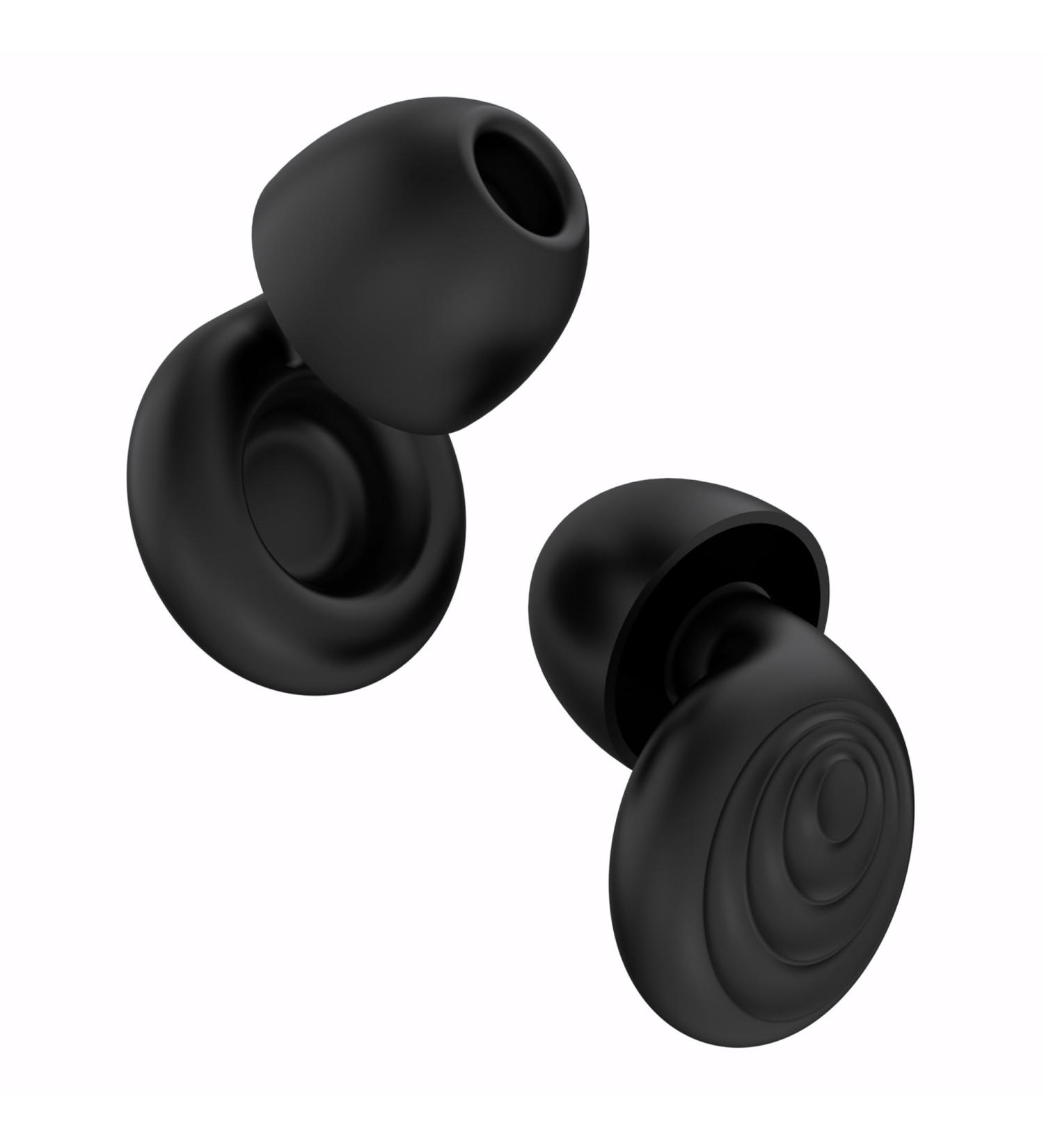 High Fidelity Ear Plugs for Sleeping & Noise Reduction | Reusable Soft-Touch Earplugs - Perfect for Concerts Travel & Focus - 8 Eartips Included - Buy Online on GoSupps.com