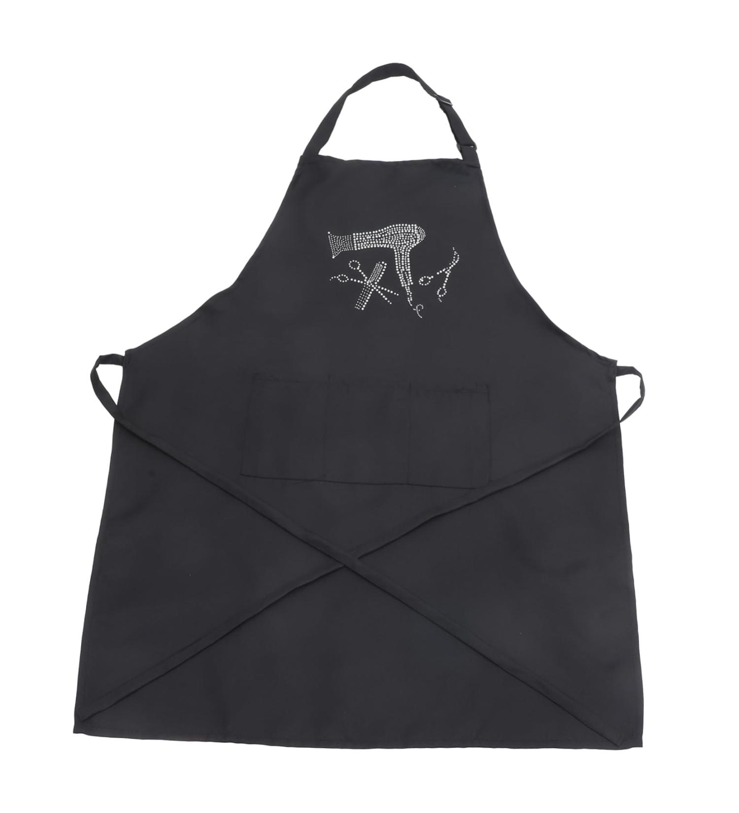 Beavorty work apron adjustable straps barber working apron hairdresser apron hair stylist apron hairstylist apron salon aprons for hair stylist barber apron Miss polyester make up - Buy Online on GoSupps.com