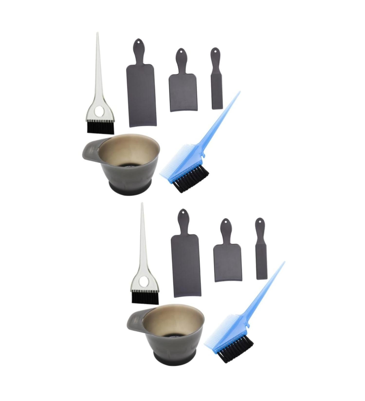 MAGICLULU 2 Sets Hair Coloring Kit Hair Dyeing Brush Blue Hair Accessories Wedding Hair Dye Kit Hair Dye Mixing Bowl Hair Coloring Bowl Ear Hair Clip DIY Dye Hair Tool Kit Thicken Mold Bowl - Buy Online on GoSupps.com