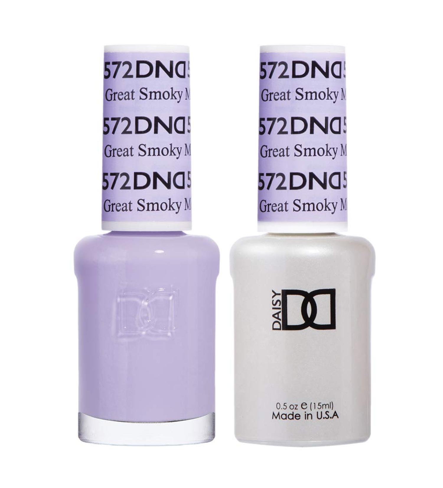 DND Purple Gel & Nail Polish Set - 572 Great Smoky Mountain - 0.5 Fl Oz - Buy Online on GoSupps.com