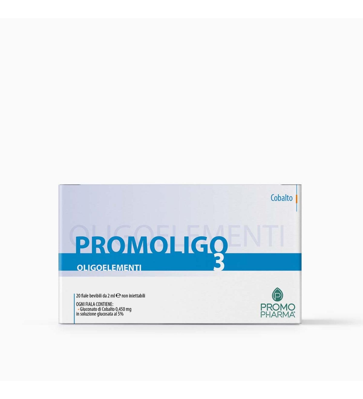 Promo Pharma - Promoligo Oligo-elements of 20 2ml ampoules (03 Cobalt)