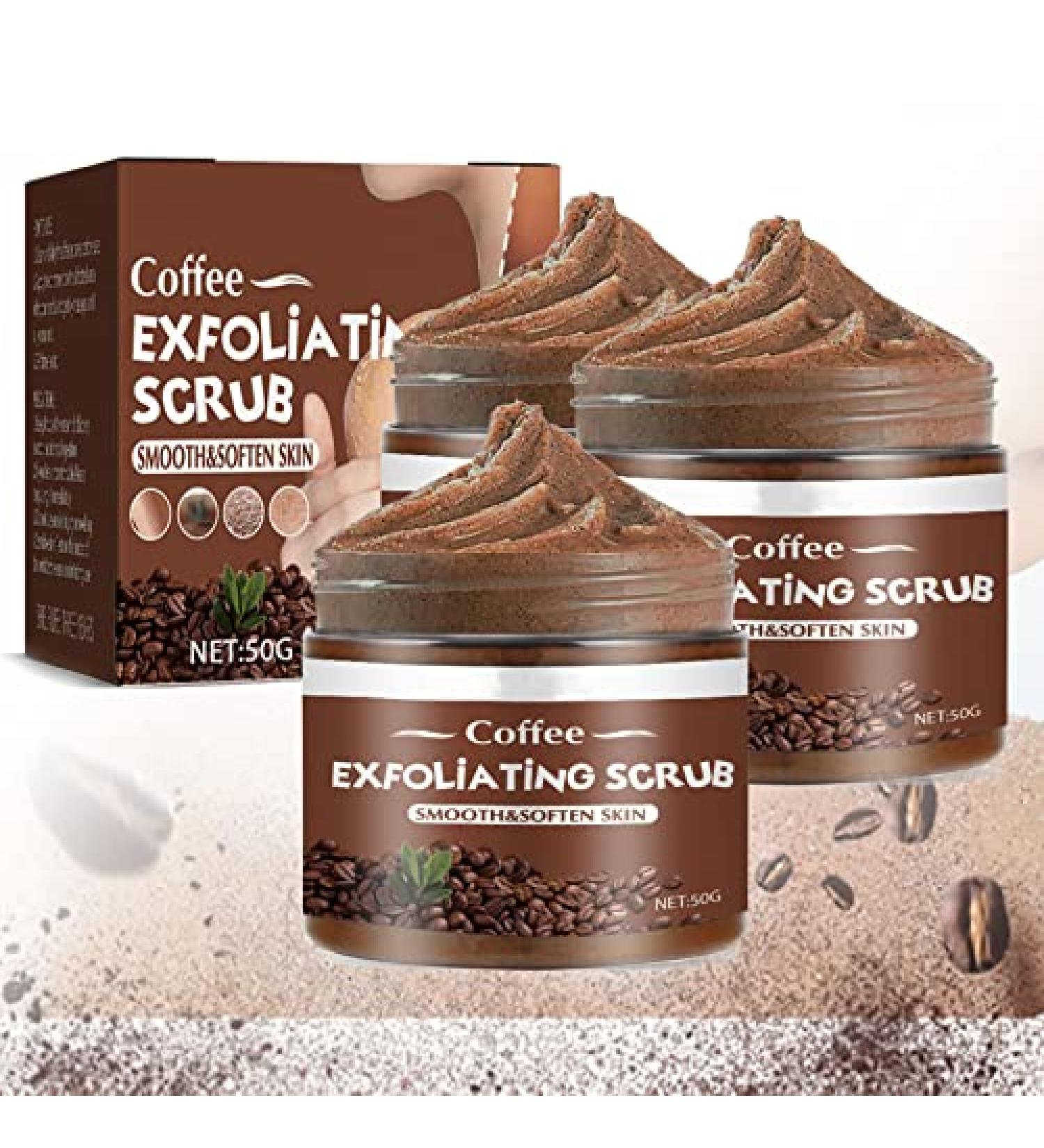 Organic Coffee Scrub Coffee Renewing Body Scrub Organic Coffee Exfoliating Body Scrubber 2023 Newest Best Arabica Coffee Renewing Body Scrub (3 Pcs) - Buy Online on GoSupps.com