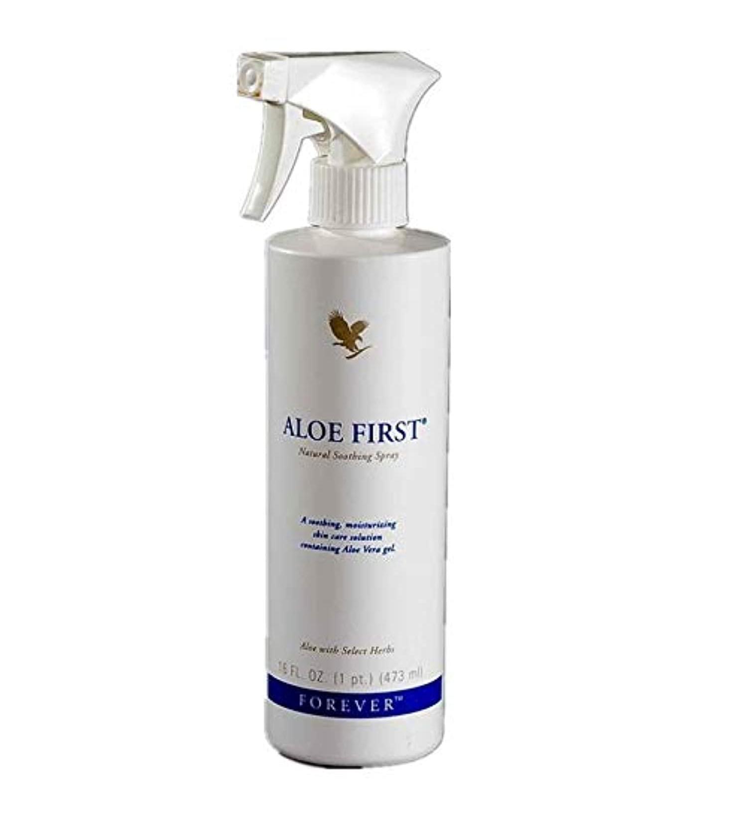 Aloe First Natural Soothing Spray 16 fl. oz - Soothes and Hydrates Skin - Buy Online on GoSupps.com