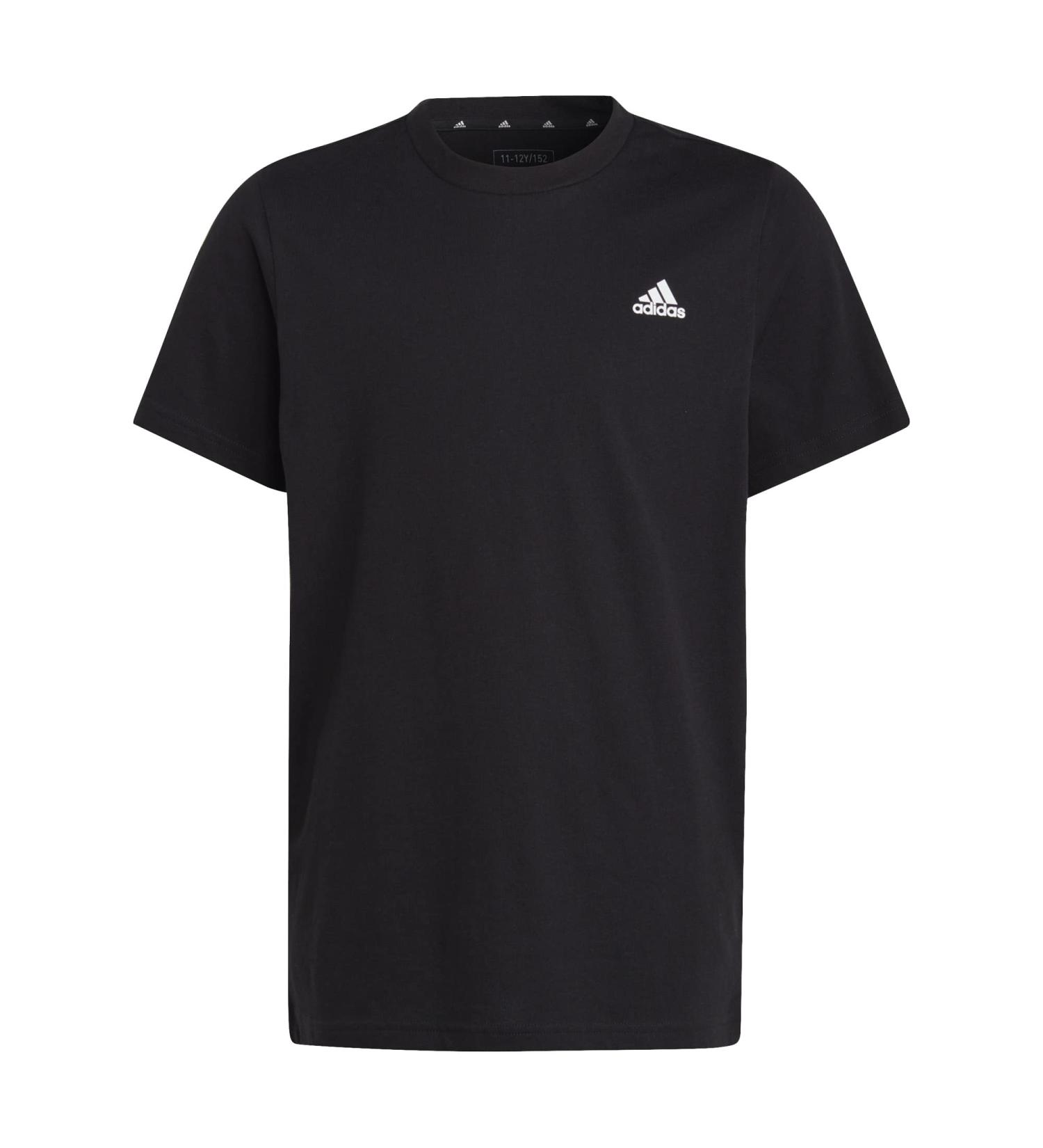 Buy adidas Unisex Kids U Sl Tee T-Shirt (Short Sleeve) 176 Black/White | International Shipping Available - Buy Online on GoSupps.com