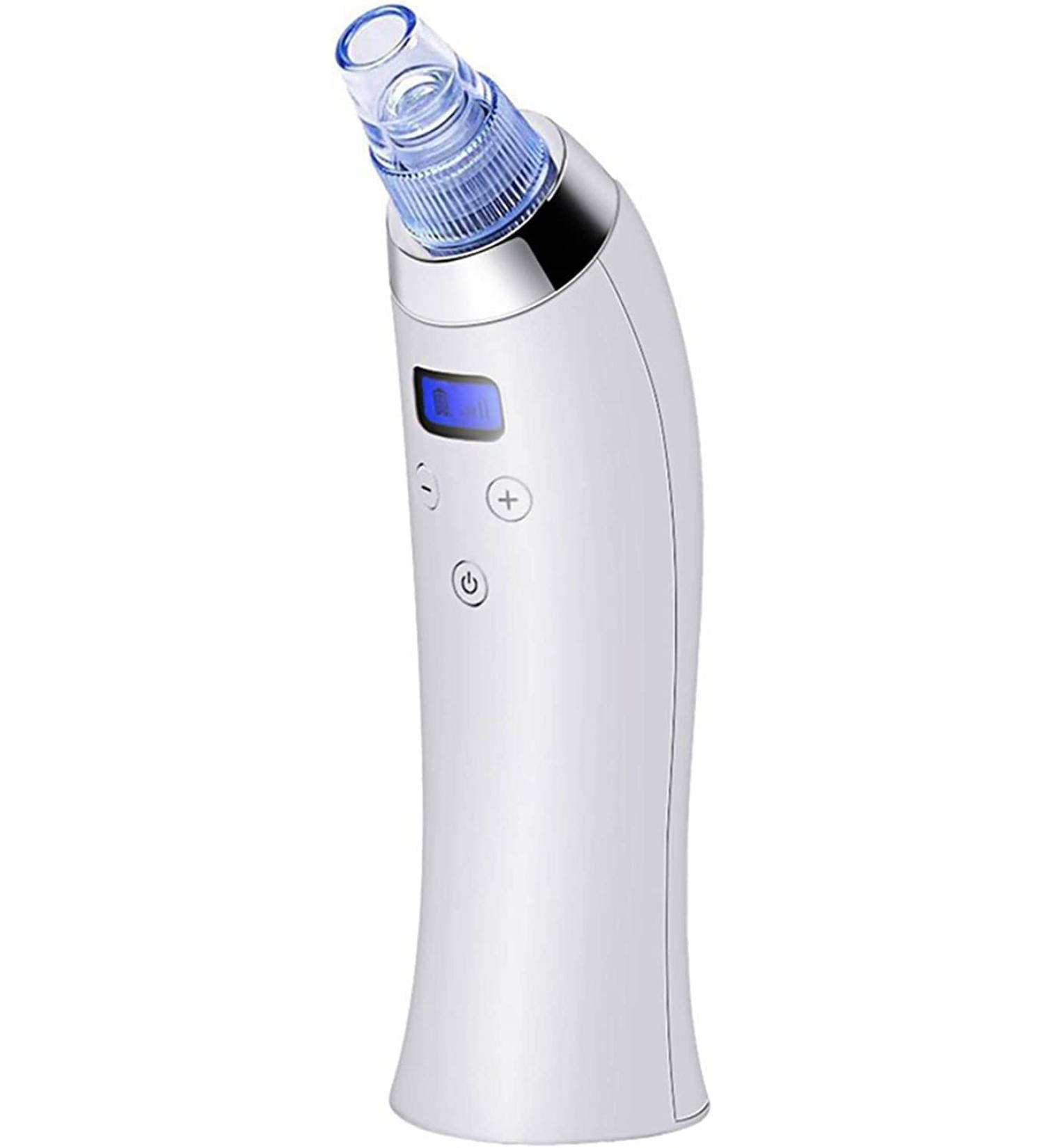 JYYBN 5 Adjustable Suction Power Blackhead Remover USB Rechargeable Facial Pore Cleaner Electric Whitehead Extractor Tool with 4 Suction Probes - Buy Online on GoSupps.com