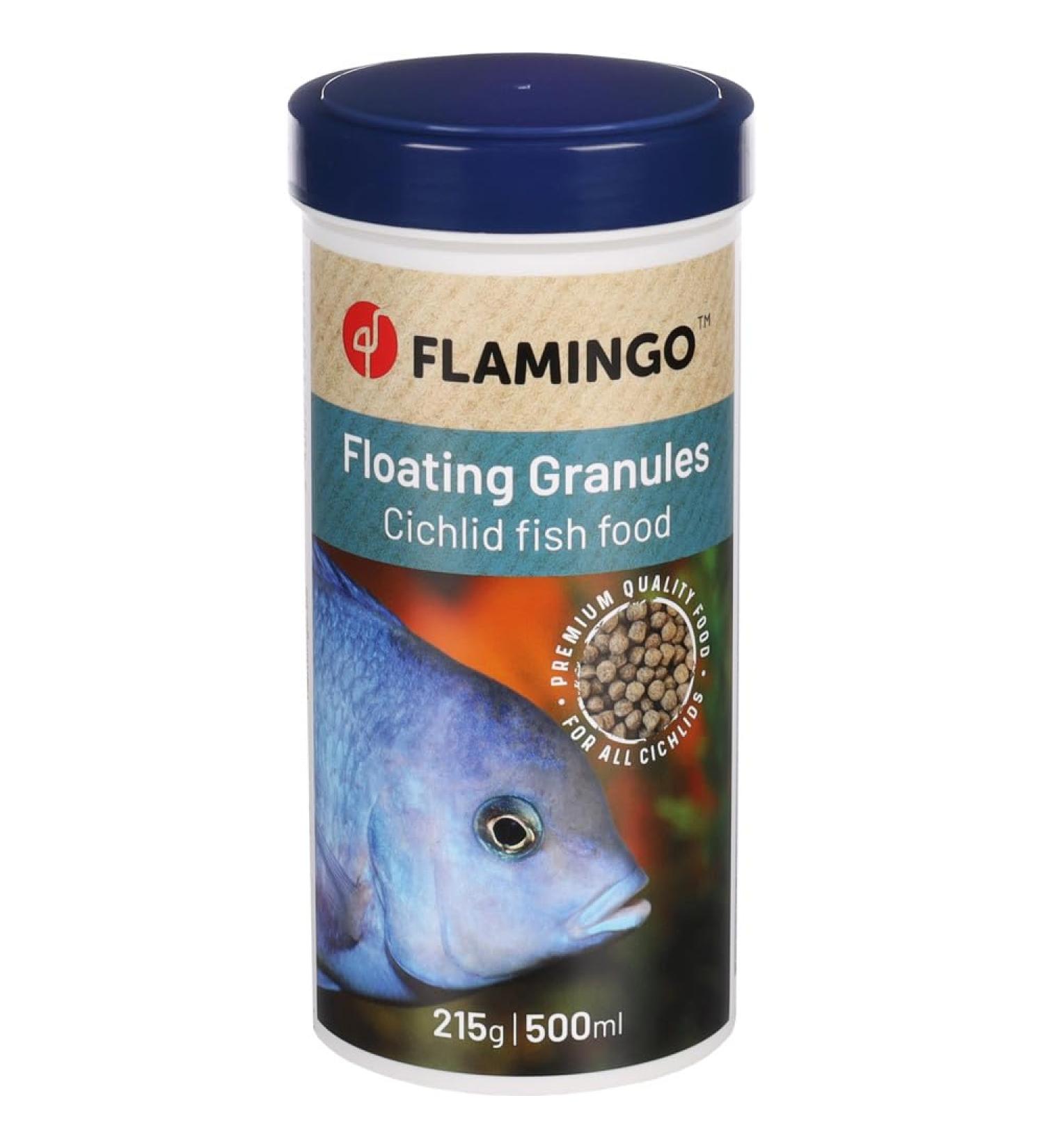 Flamingo PP Cichlid Food Granule for Aquarium 500 ML - Buy Online on GoSupps.com