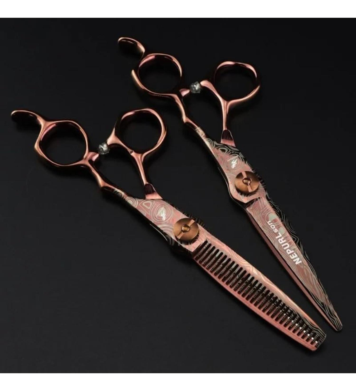 Hair Cutting Scissors Shears 6 Inch Professional Hair Scissors Set Hairdressing Cutting Thinning Shears Hair Styling Tools - Buy Online on GoSupps.com