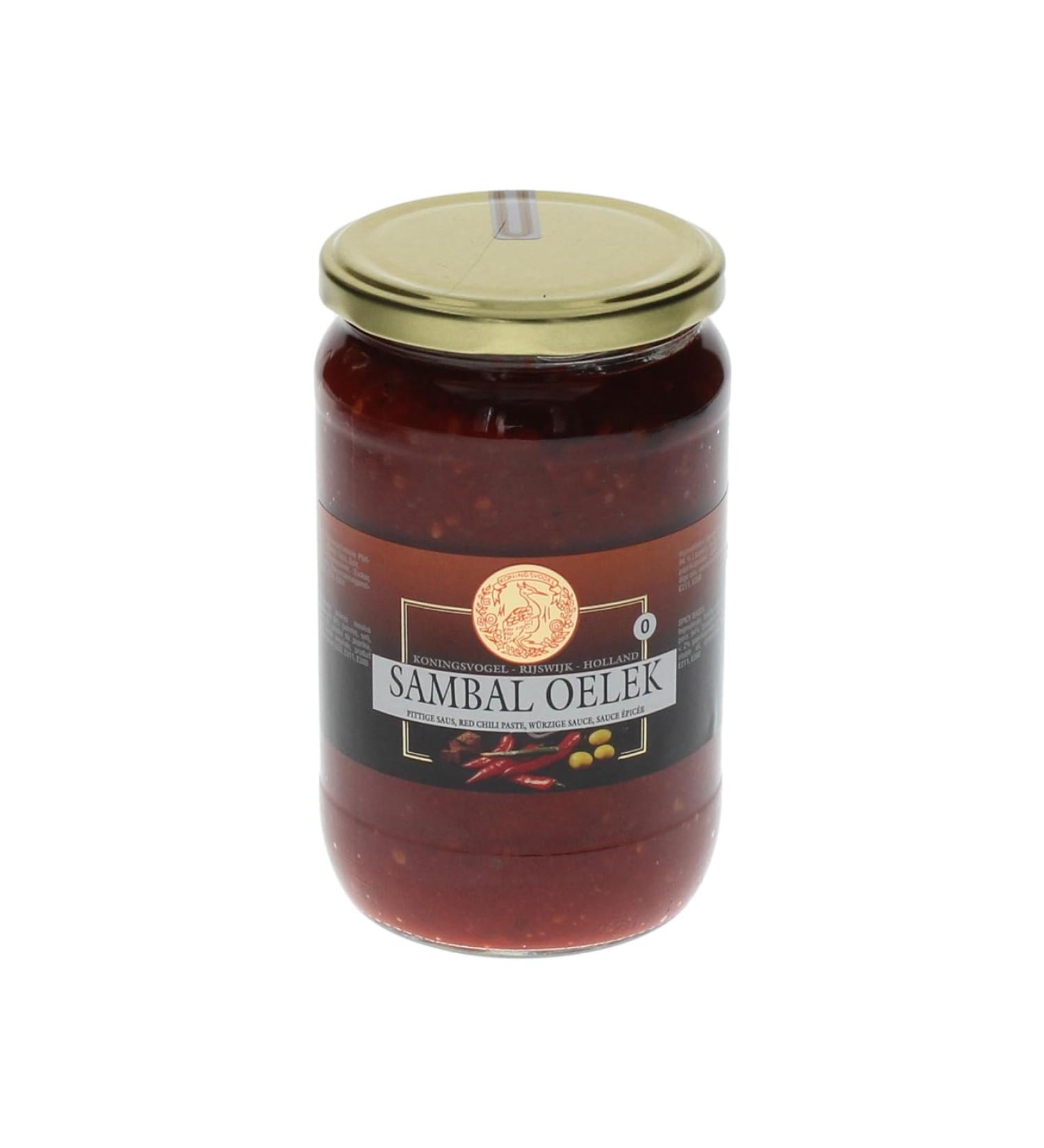 Koningsvogel KONGINGSVOGEL SAMBAL OELEK 720 GR