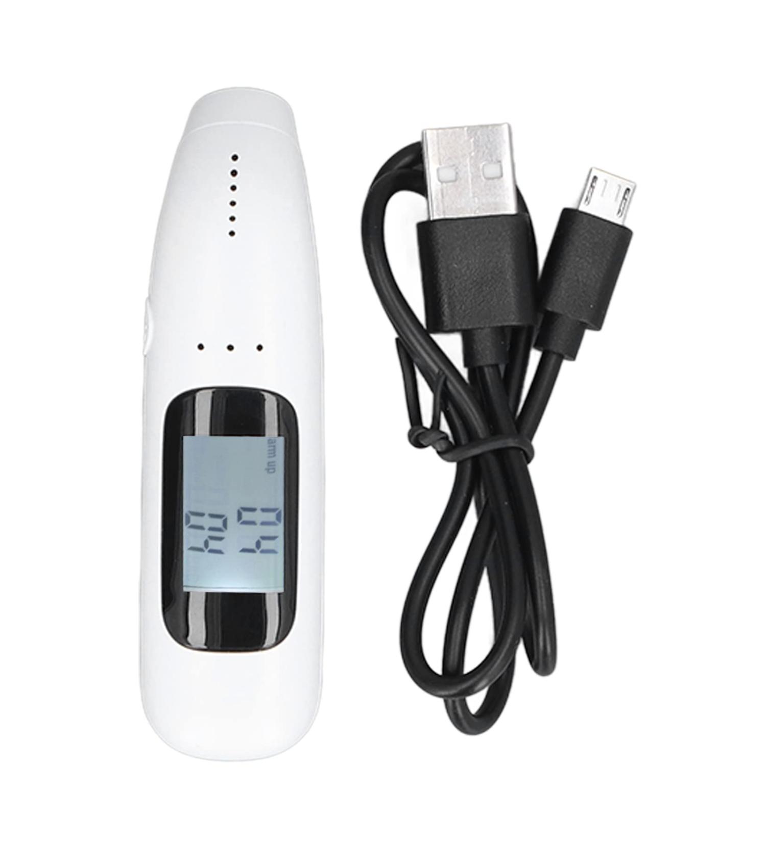 Ultra Portable High Sensitivity Breathalyzer Alcohol Detector - C06 Accurate Breath Tester for Traffic Control & Personal Use - Buy Online on GoSupps.com