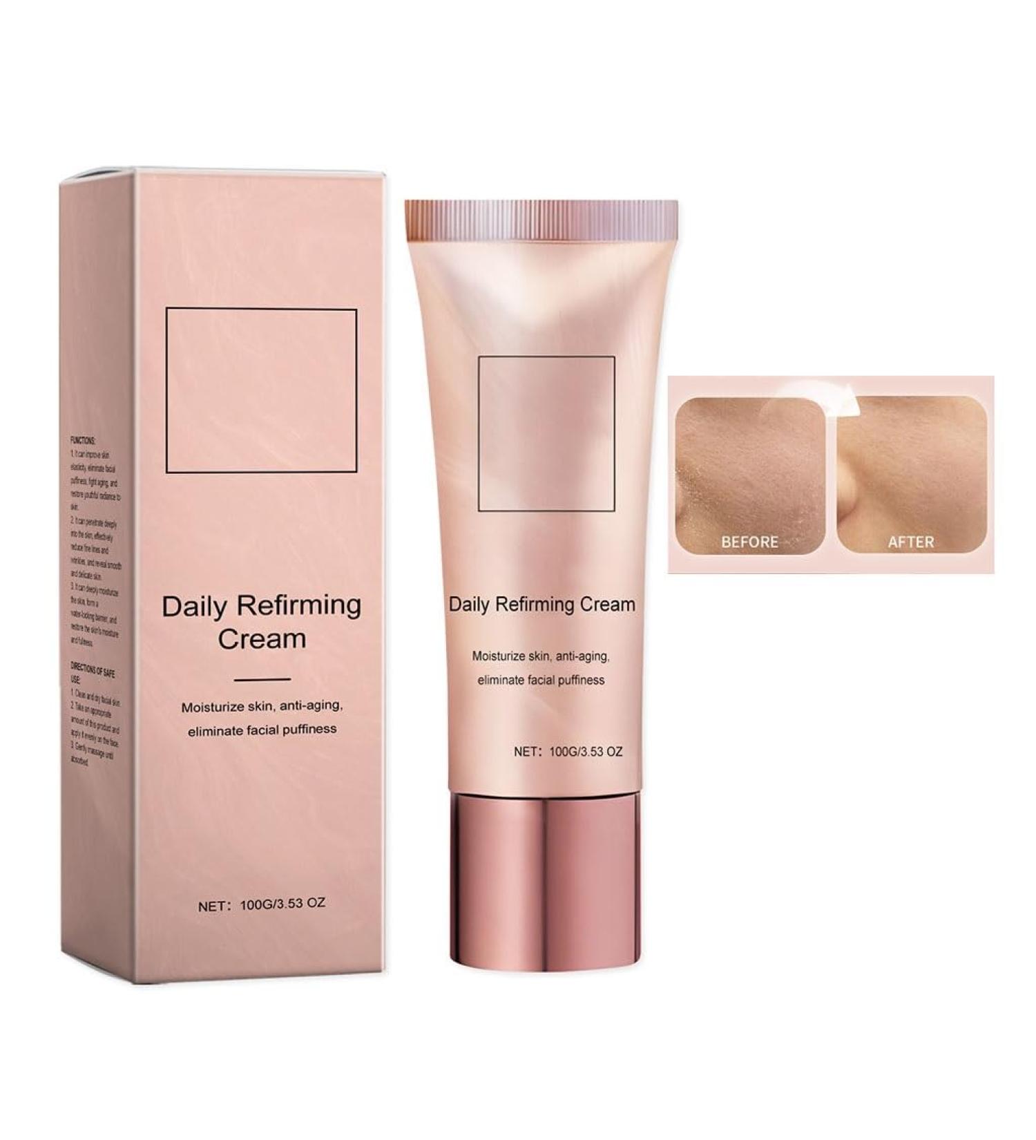 Facial Cream - Long-lasting Hydration Locks in Moisture Minimizes Fine Lines Boosts Elasticity and Nourishes Skin(2pcs) - Buy Online on GoSupps.com