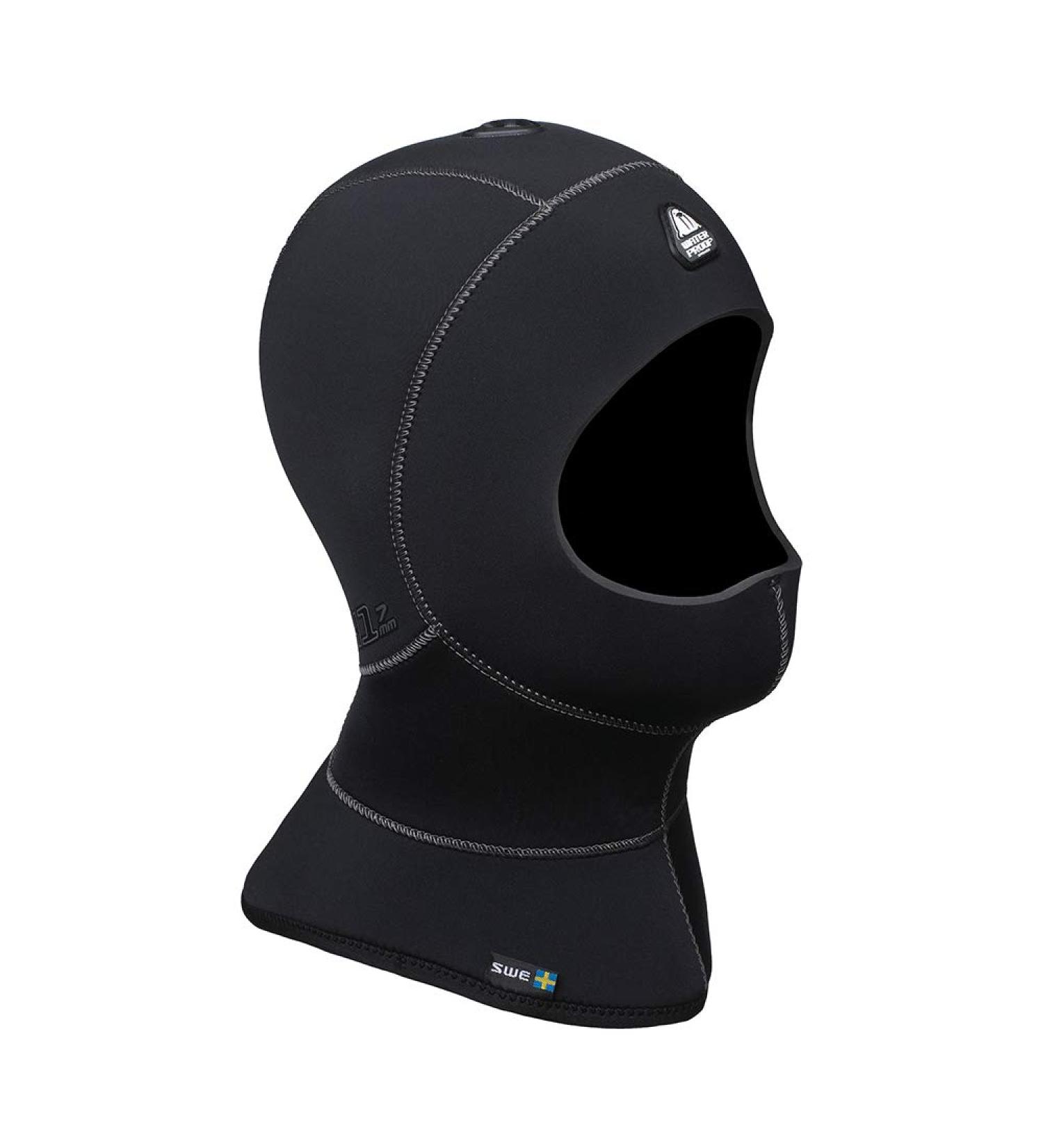 Waterproof H1 5/7mm Vented Anatomical Hood Black Large