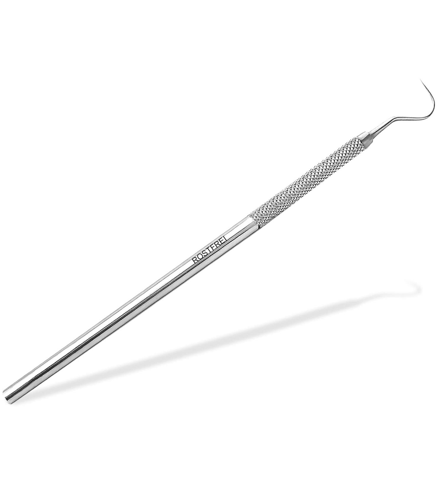 Effective Dog Tartar Remover - Stainless Steel Dental Care Tool for Pets | Pointed & Round Tooth Cleaner - Buy Online on GoSupps.com