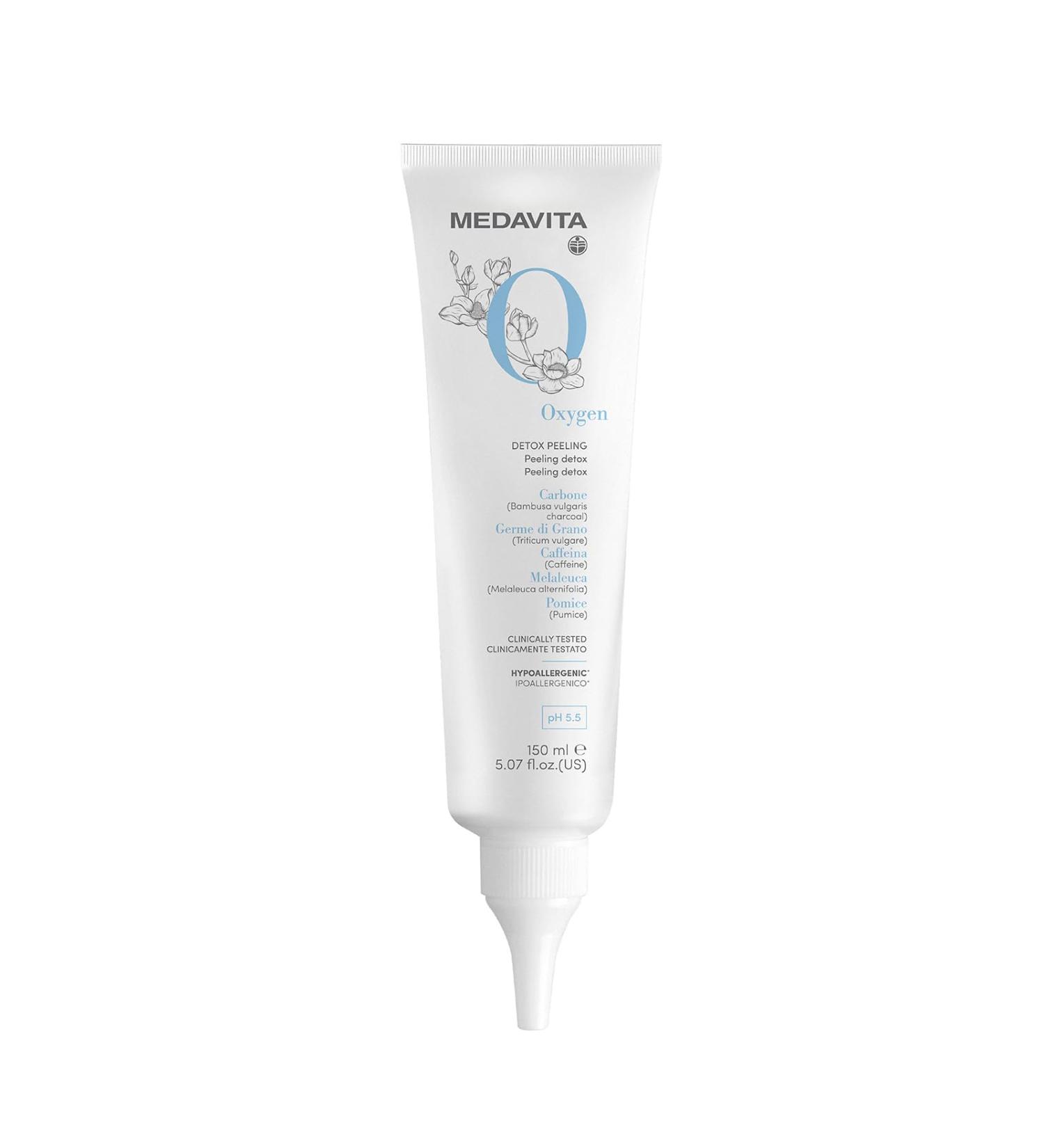 Medavita Medavita | Oxygen Detox Hair Peel 150 ml Regenerating and Smoothing for Skin and Hair pH 5.5 Made in Italy