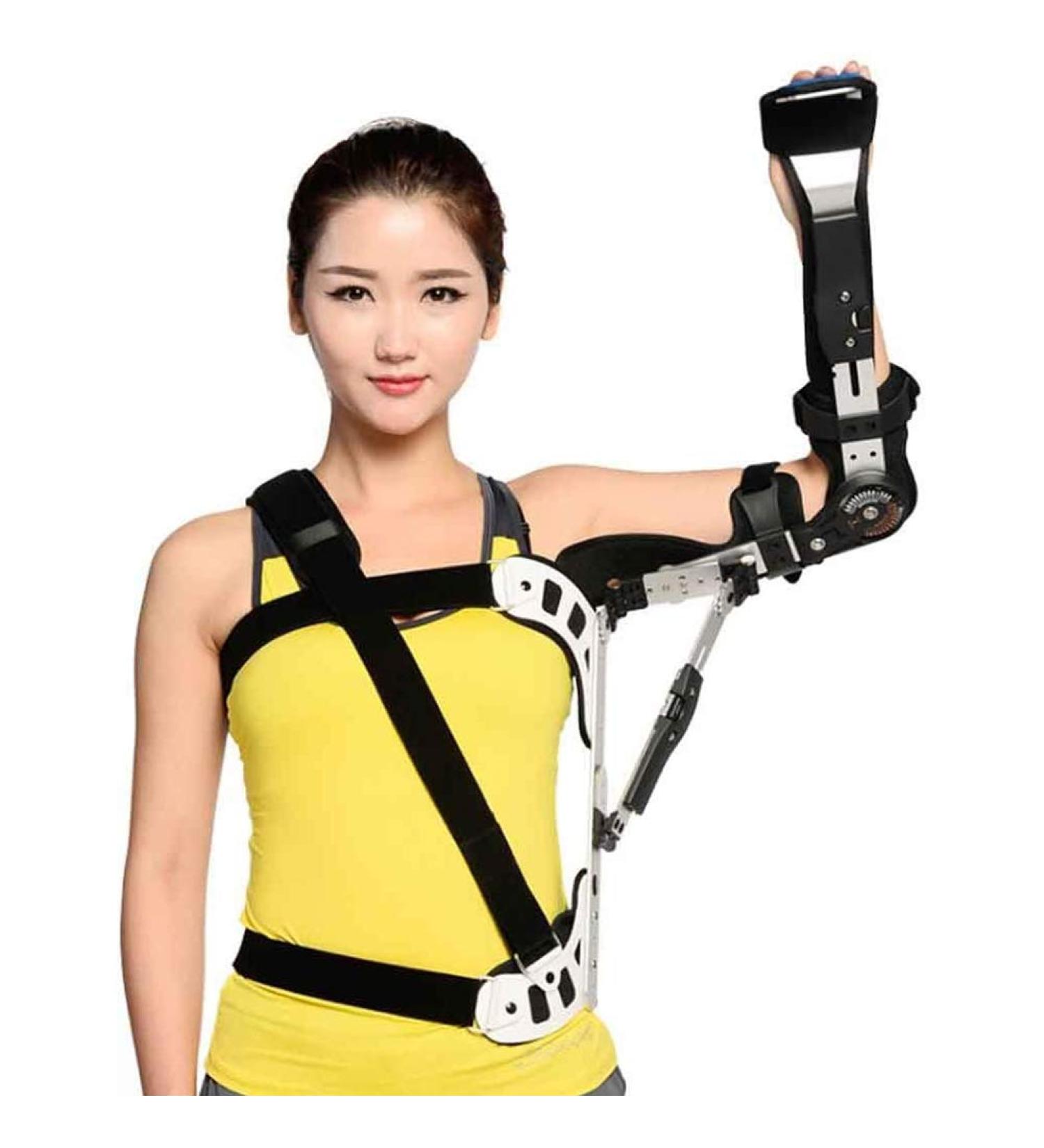 Adjustable Adult Shoulder Joint Fixed Support Left Right Shoulder Abduction Dislocation Fixed Protective Gear Shoulder Abduction Orthosis (Left) - Buy Online on GoSupps.com