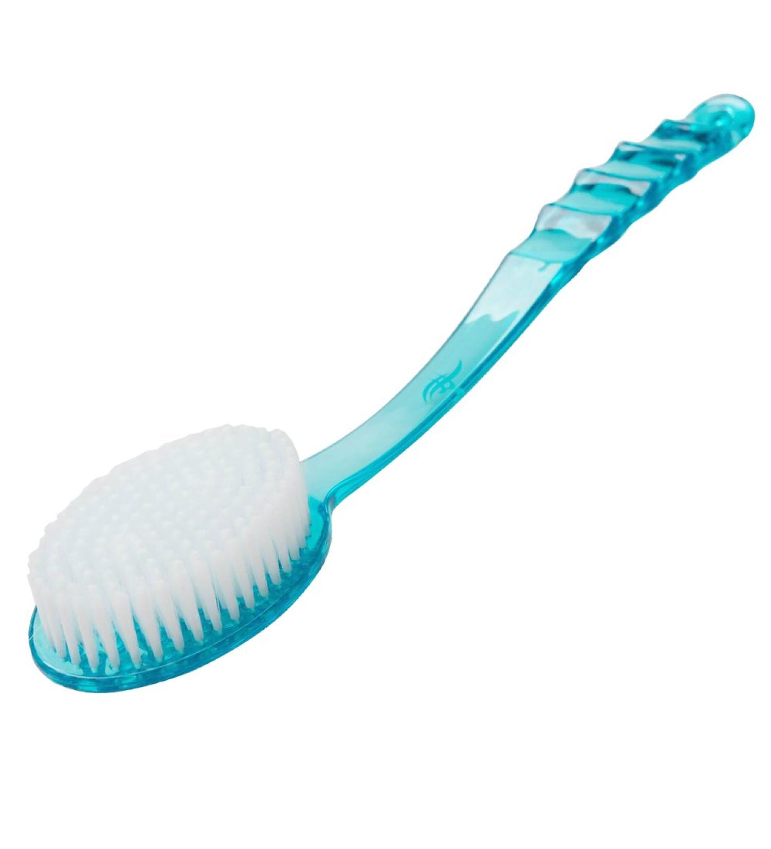 Luxy Beauty Care Long Handle Shower & Bath Brush with Soft Bristles - Body Scrubber for Beautiful Skin & Overall Health - Buy Online on GoSupps.com